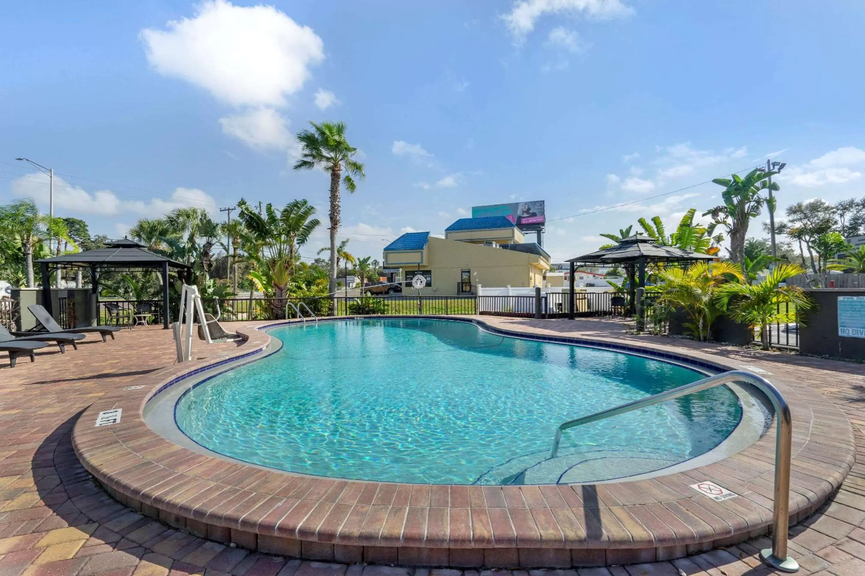 On site in Rodeway Inn Clearwater-Dunedin