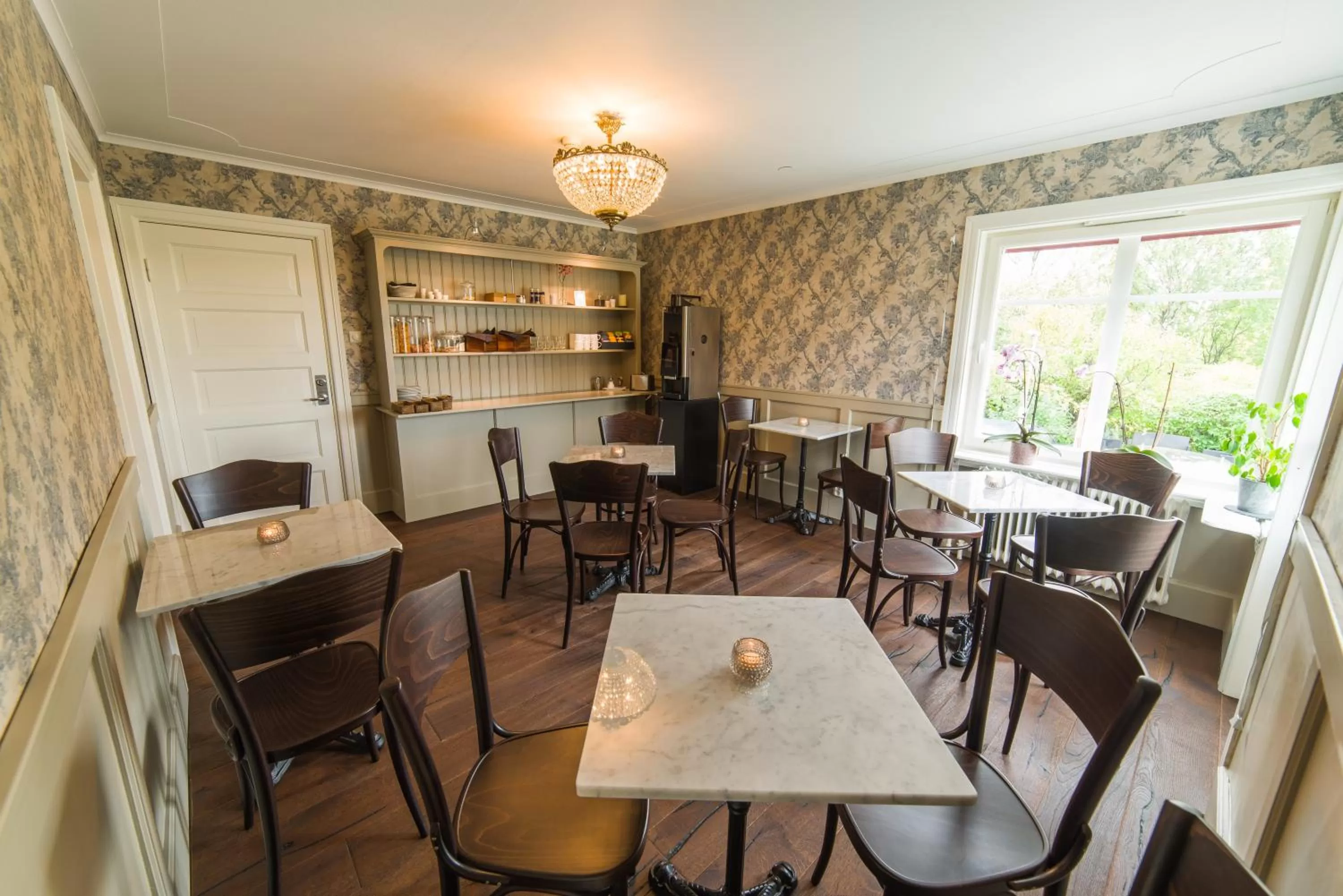 Dining area in Hotell Stensborg