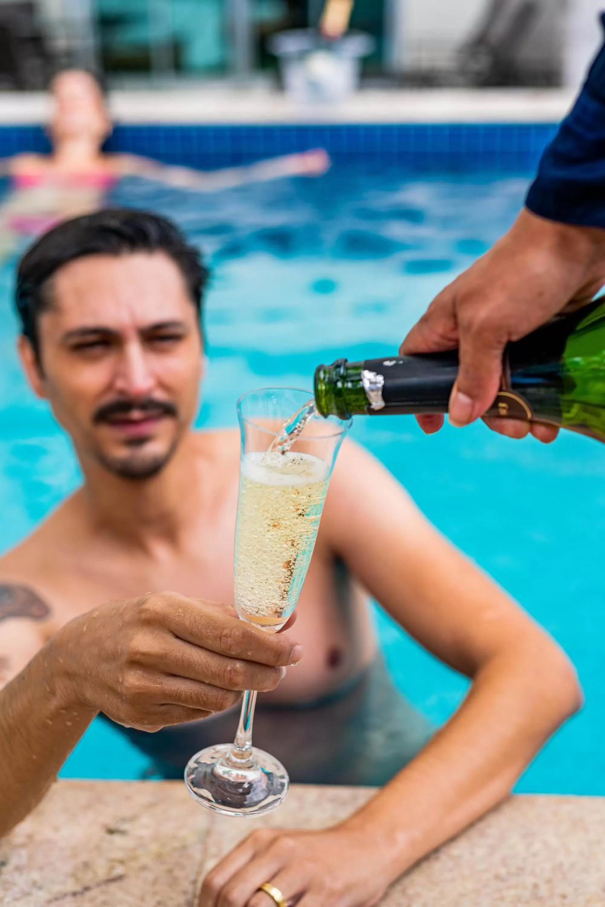 Swimming pool in Jade Hotel Brasília
