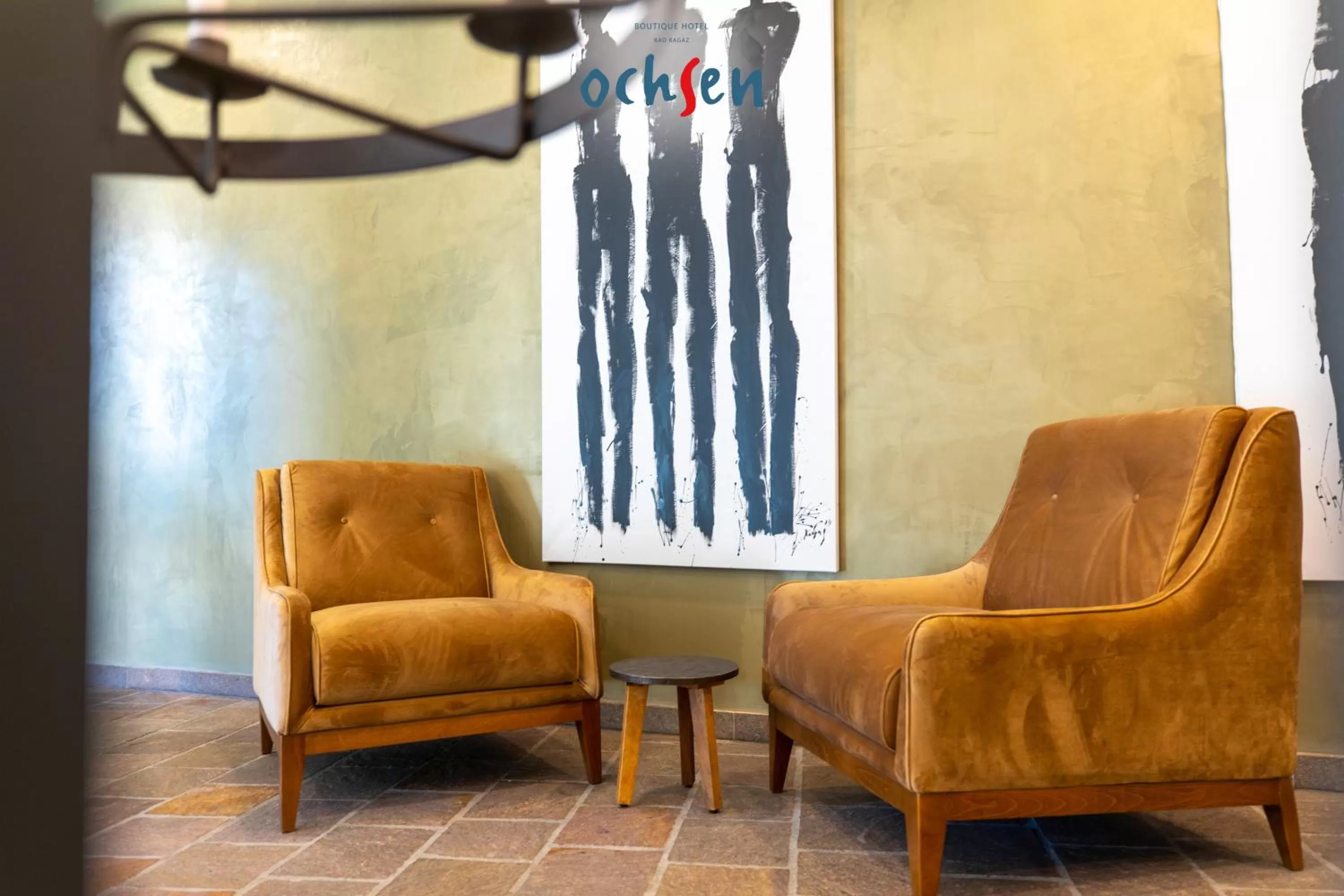 Lobby or reception in Boutique Hotel OchSen Self-Check-In