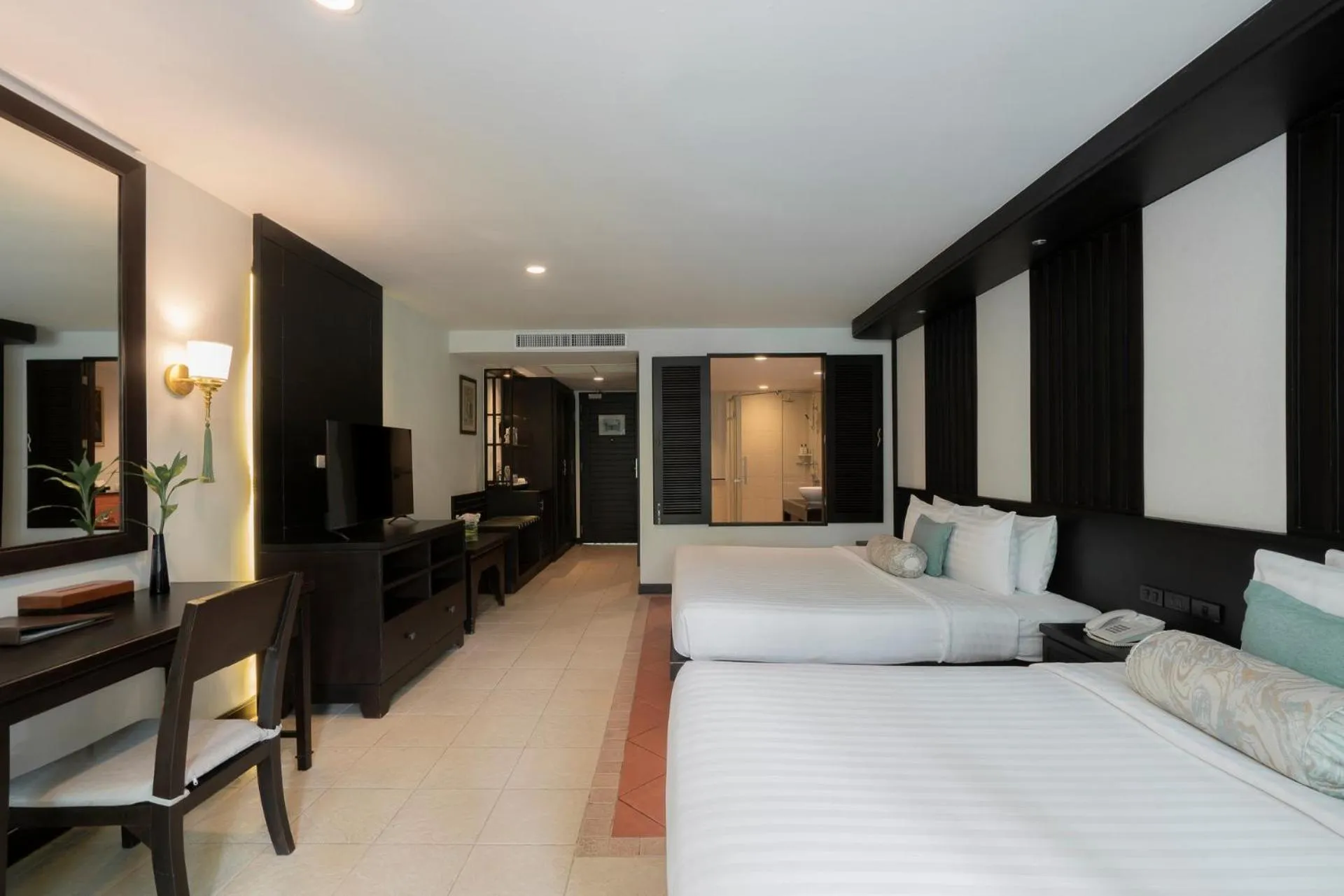 Bedroom, Bed in Ravindra Beach Resort & Spa - SHA Extra Plus