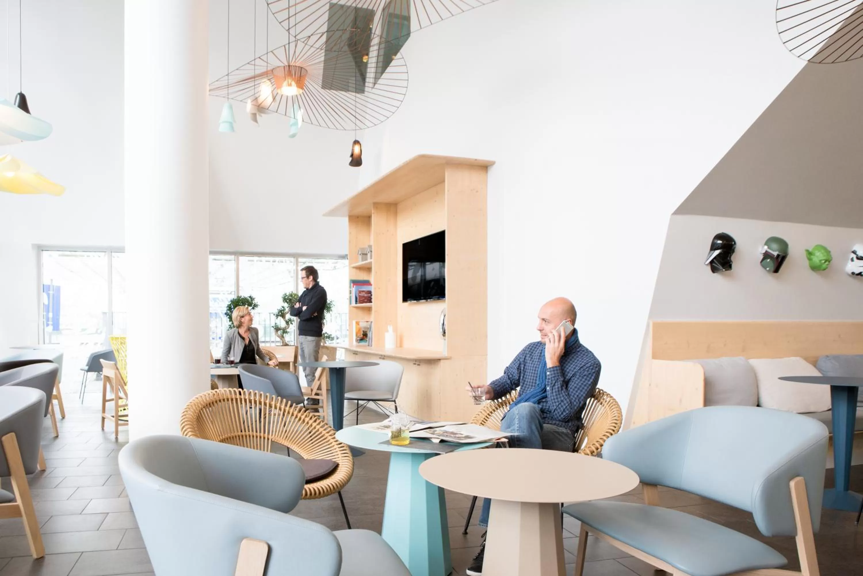 Lounge or bar in Novotel Suites Lille Europe