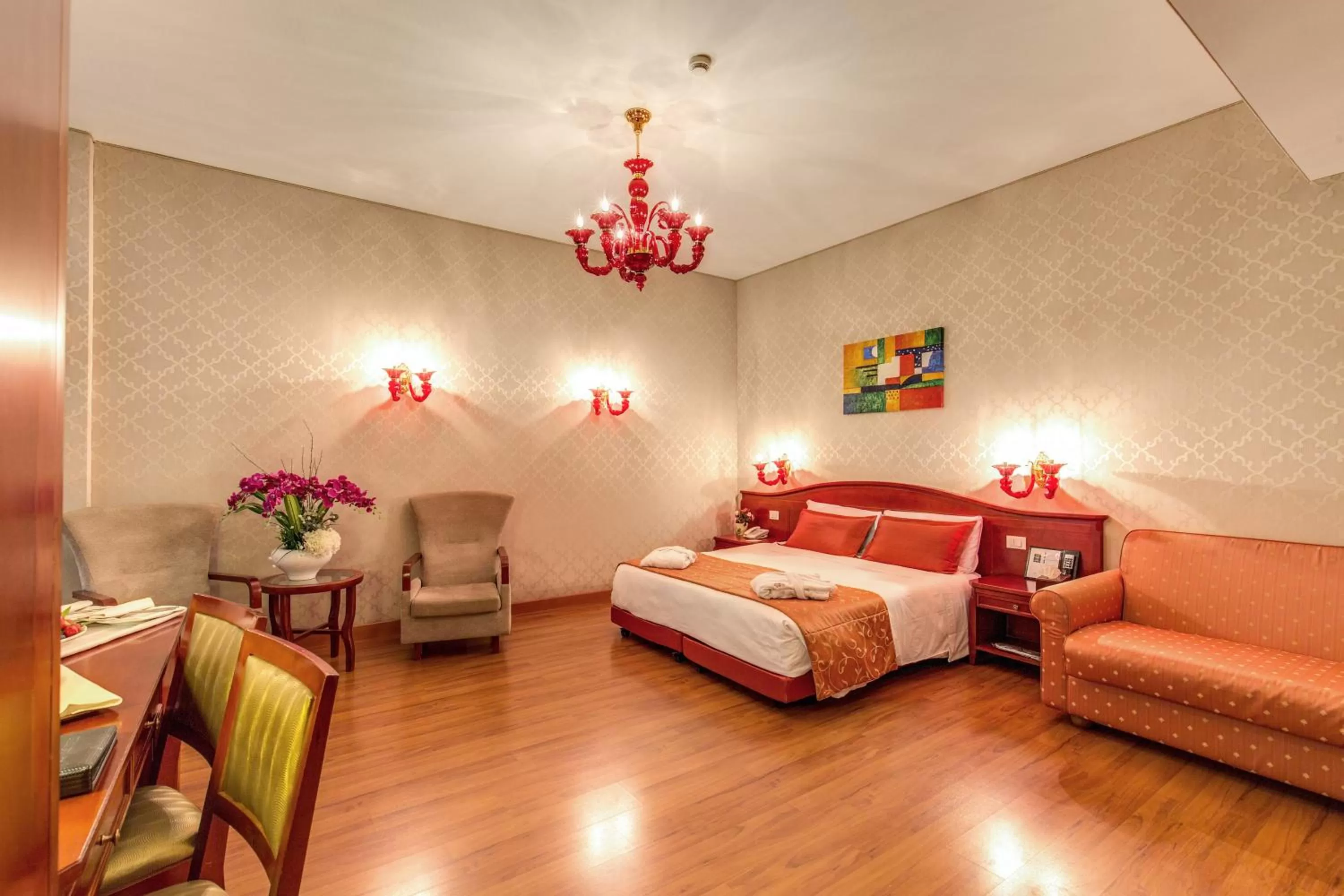 Bed in Augusta Lucilla Palace