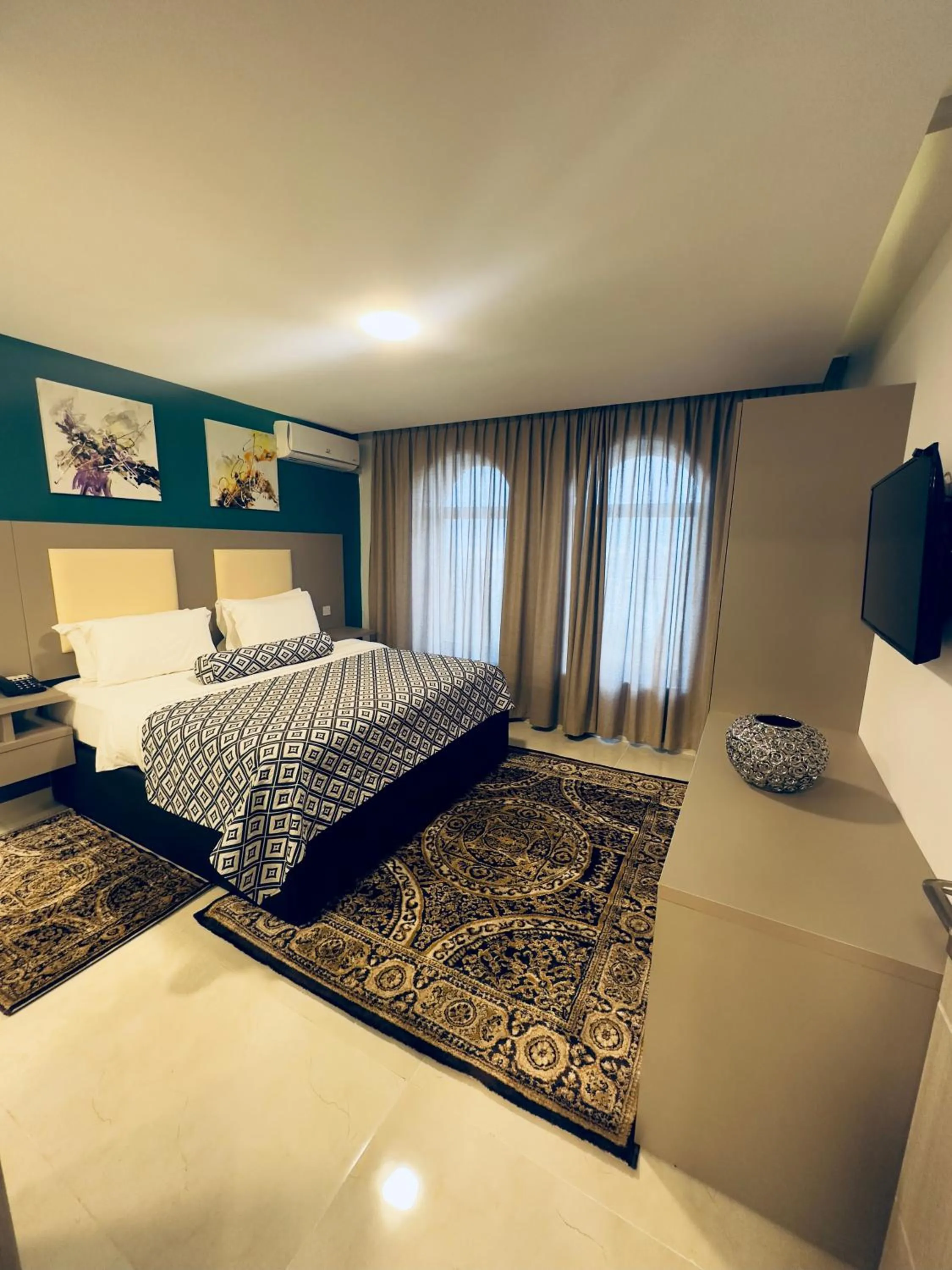 Bed in Olive Tree Amman