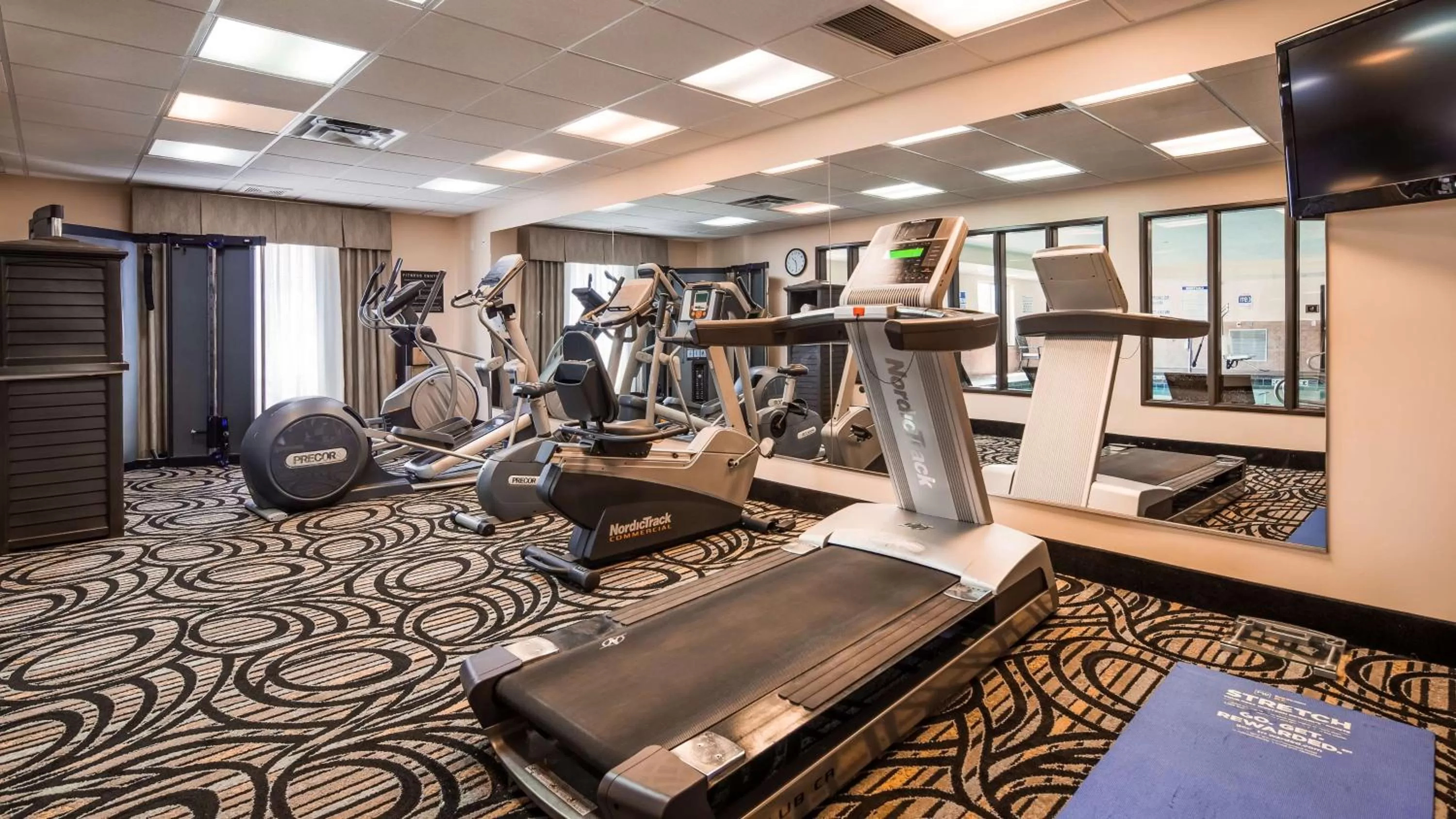 Fitness centre/facilities in Best Western Plus Airport Inn & Suites
