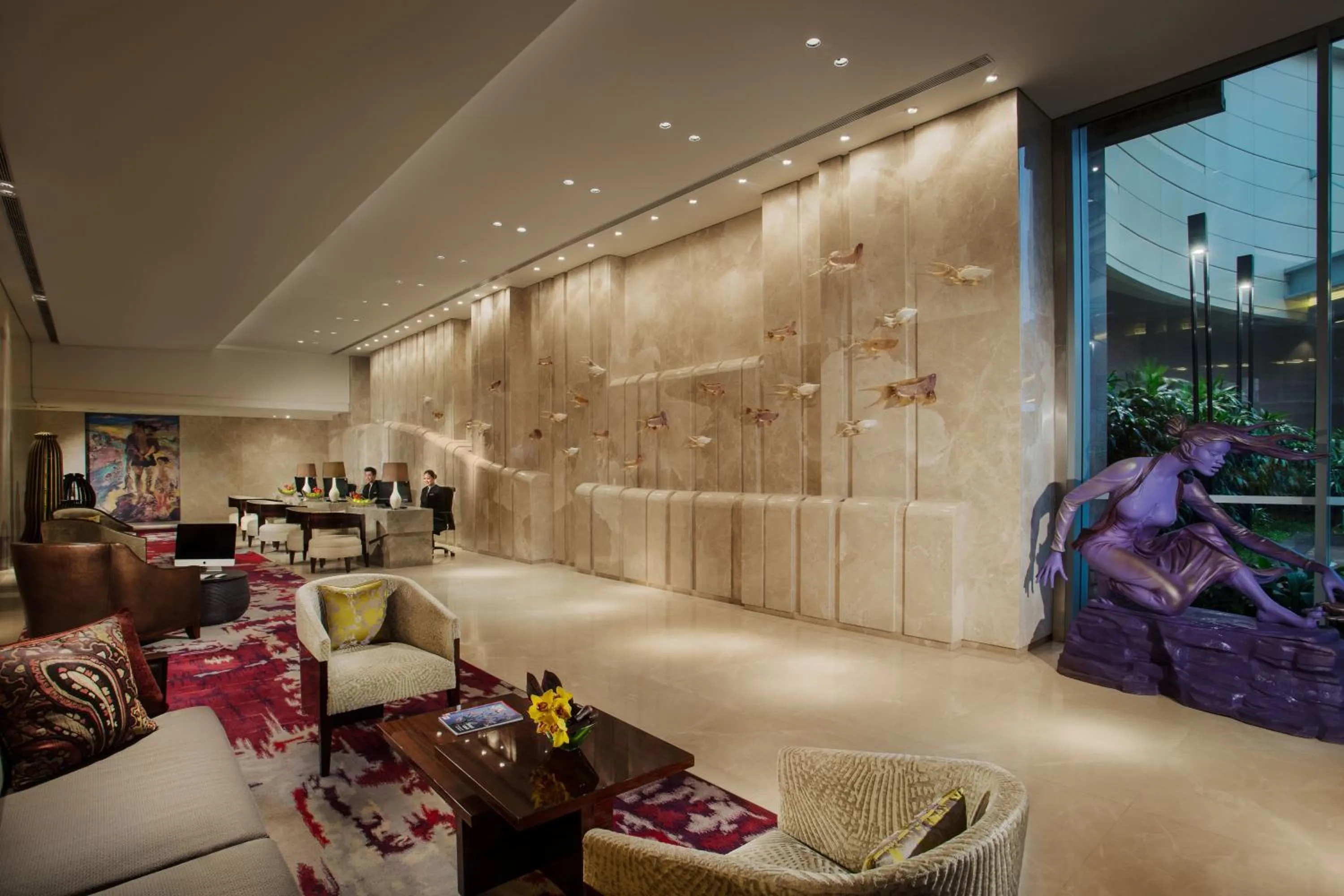 Lobby or reception in Ascott Kuningan Jakarta
