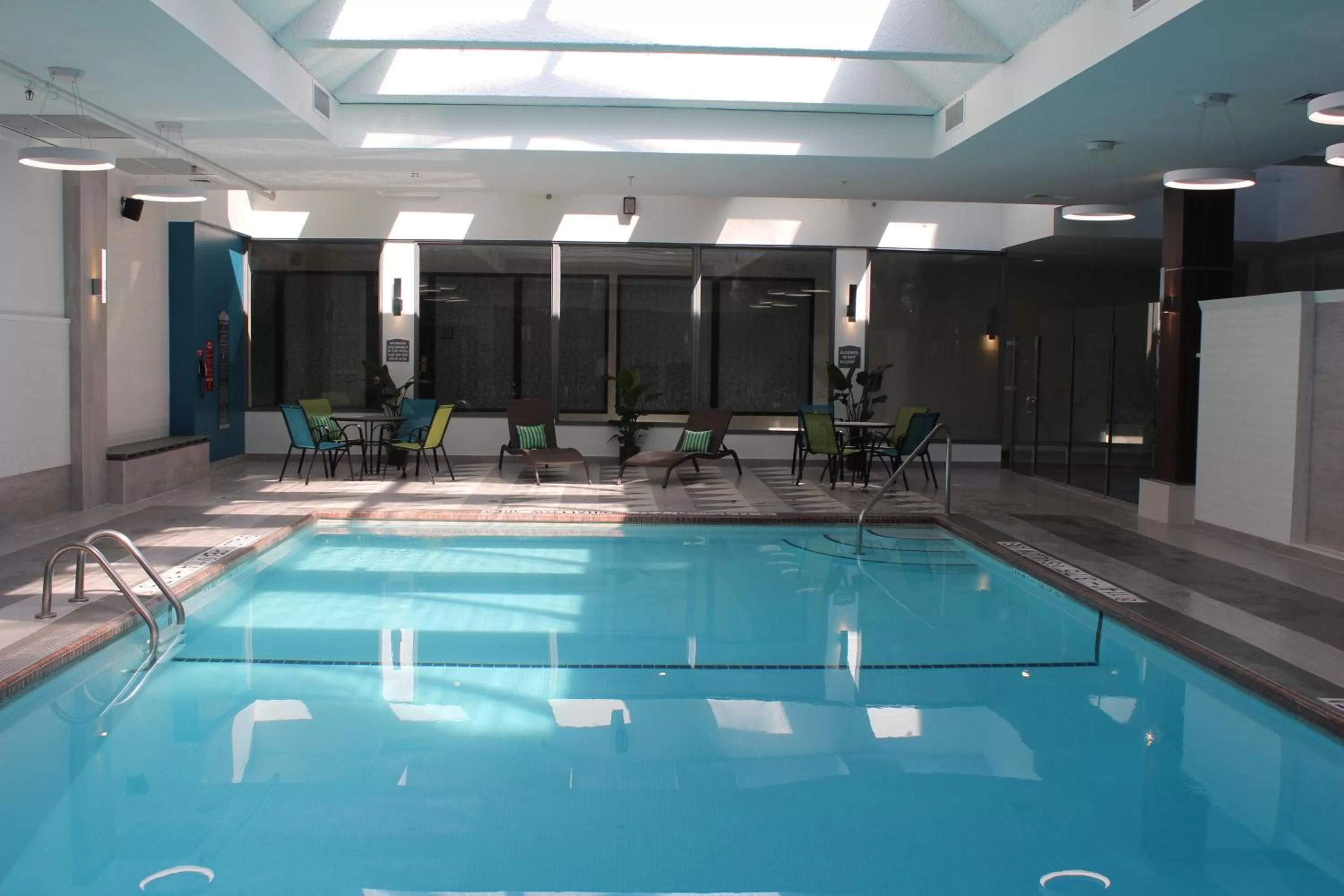 Swimming pool in Crowne Plaza Kitchener-Waterloo by IHG