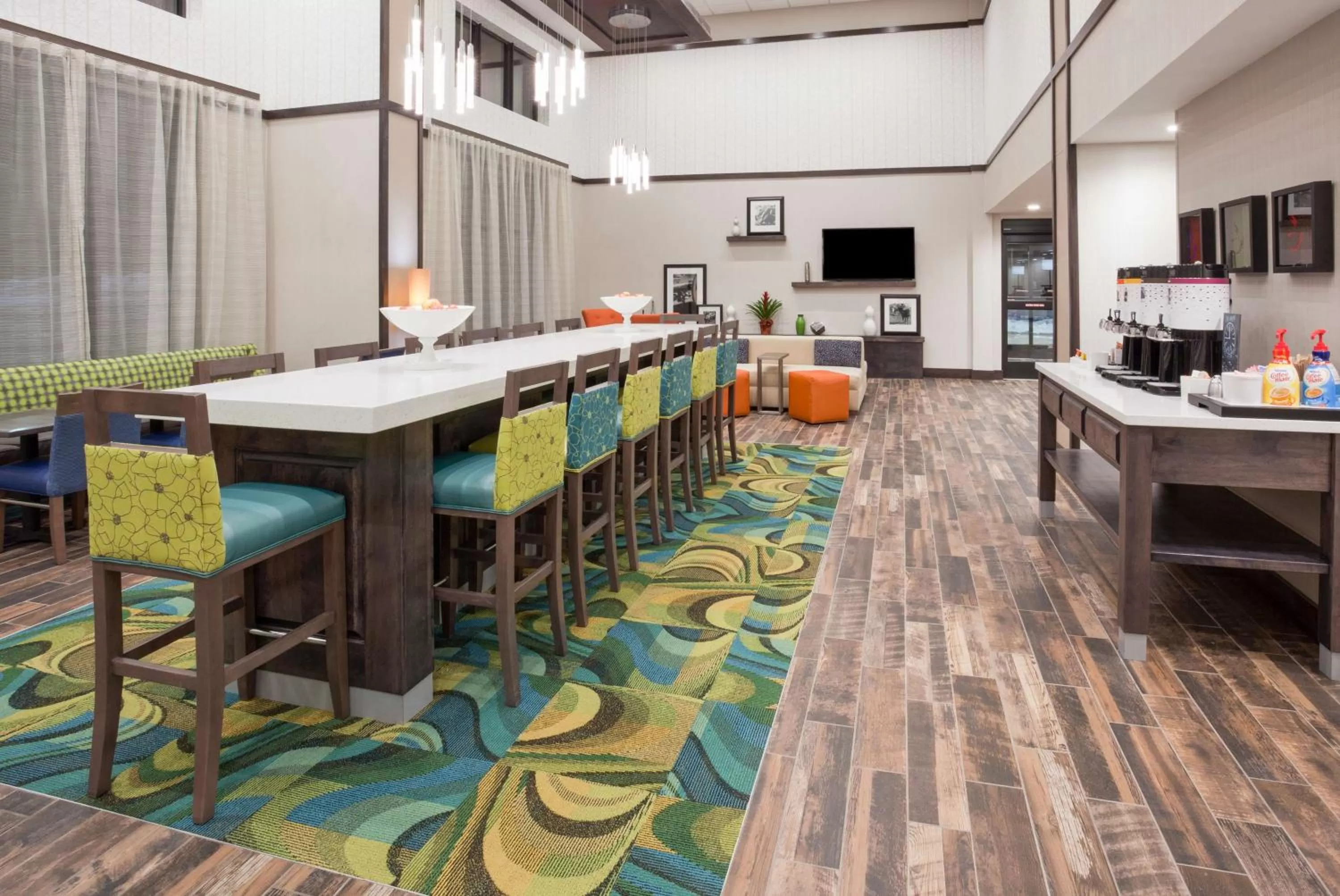 Lobby or reception in Hampton Inn & Suites Sioux City South, IA