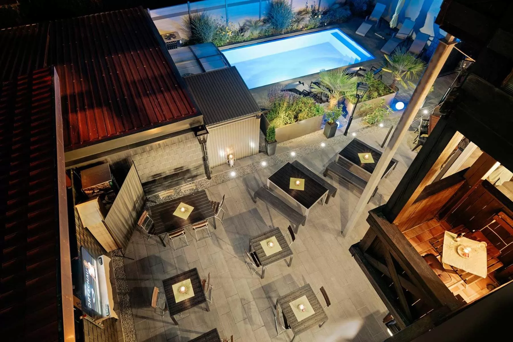 Patio in Hotel Park Cafe Reichl