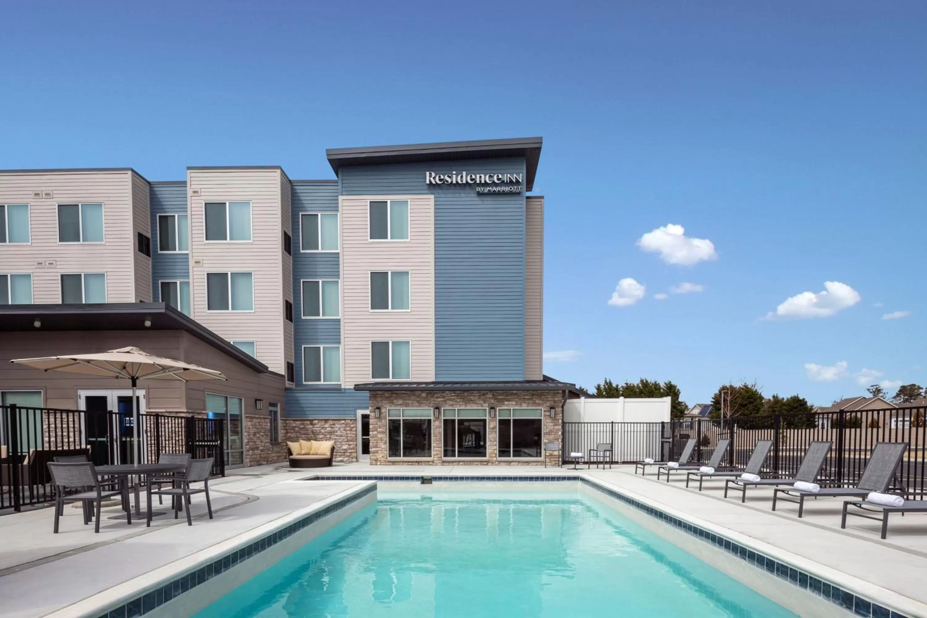 Swimming pool in Residence Inn by Marriott Rehoboth Beach