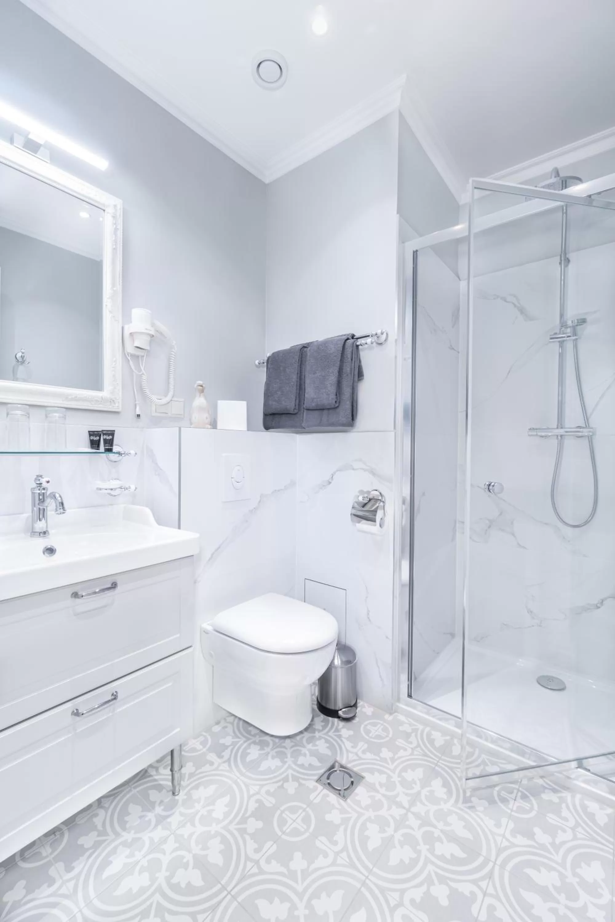 Shower in Forums Boutique Hotel