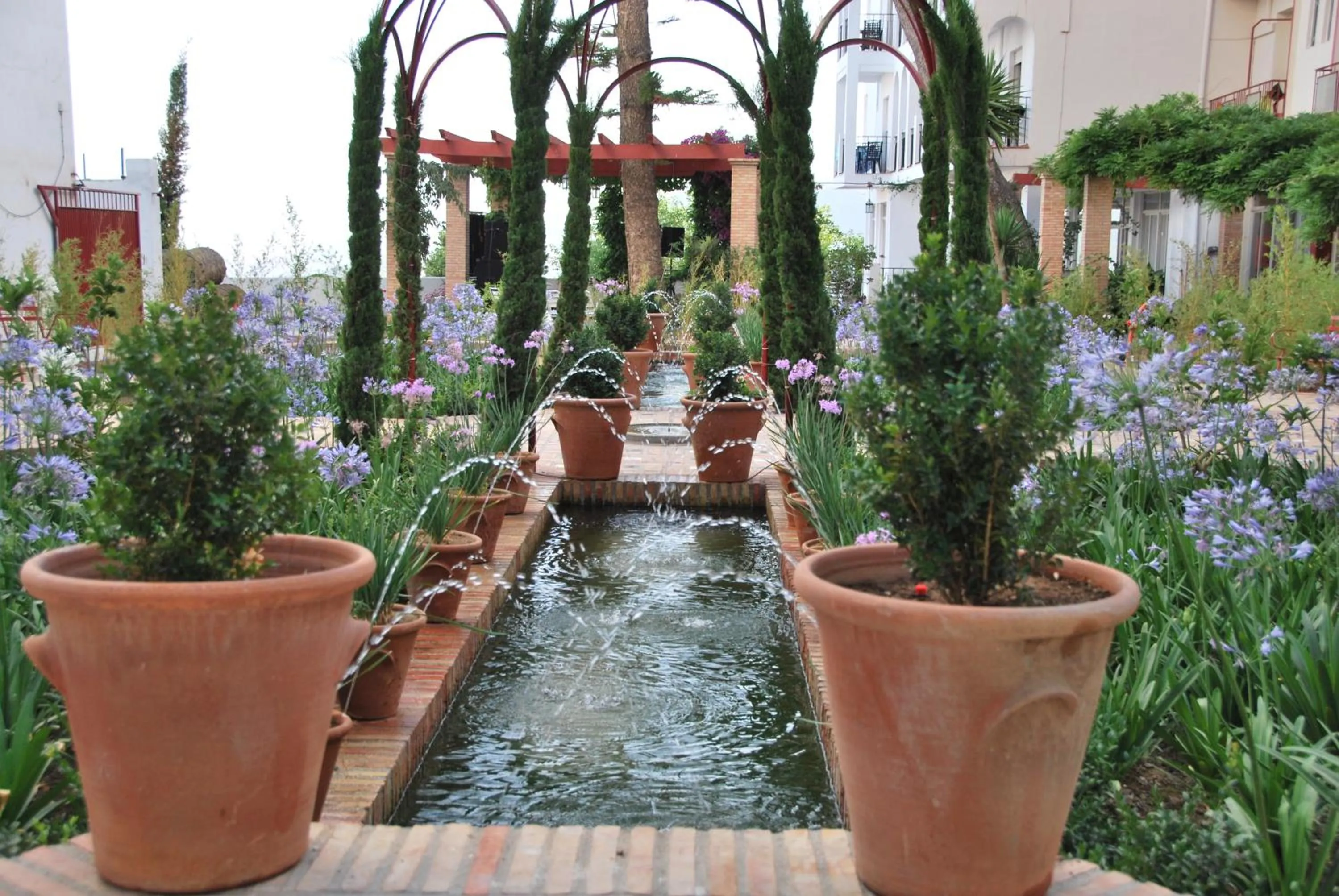 Garden in Hotel Andalucia