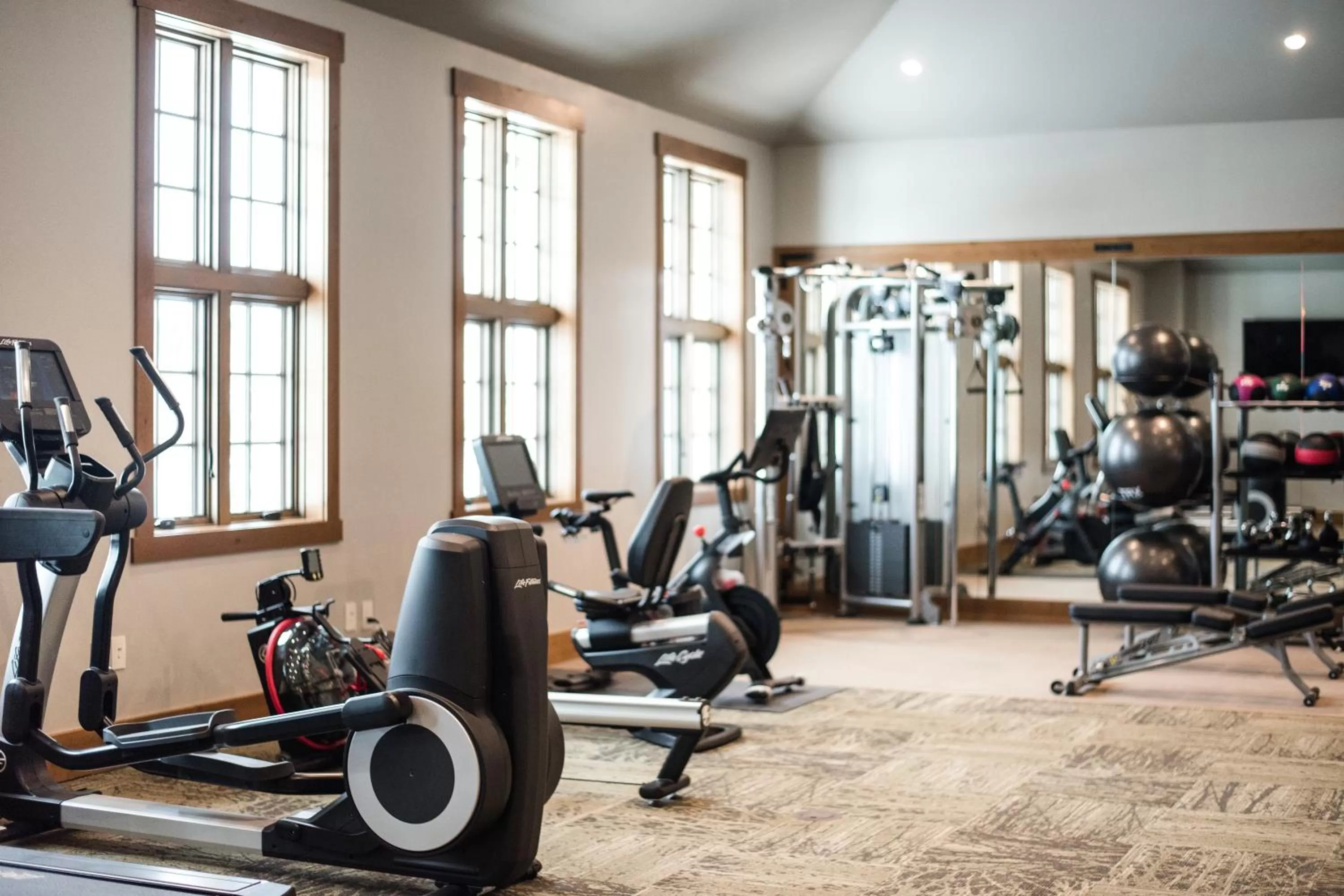Fitness centre/facilities in Hyatt Vacation Club at The Ranahan
