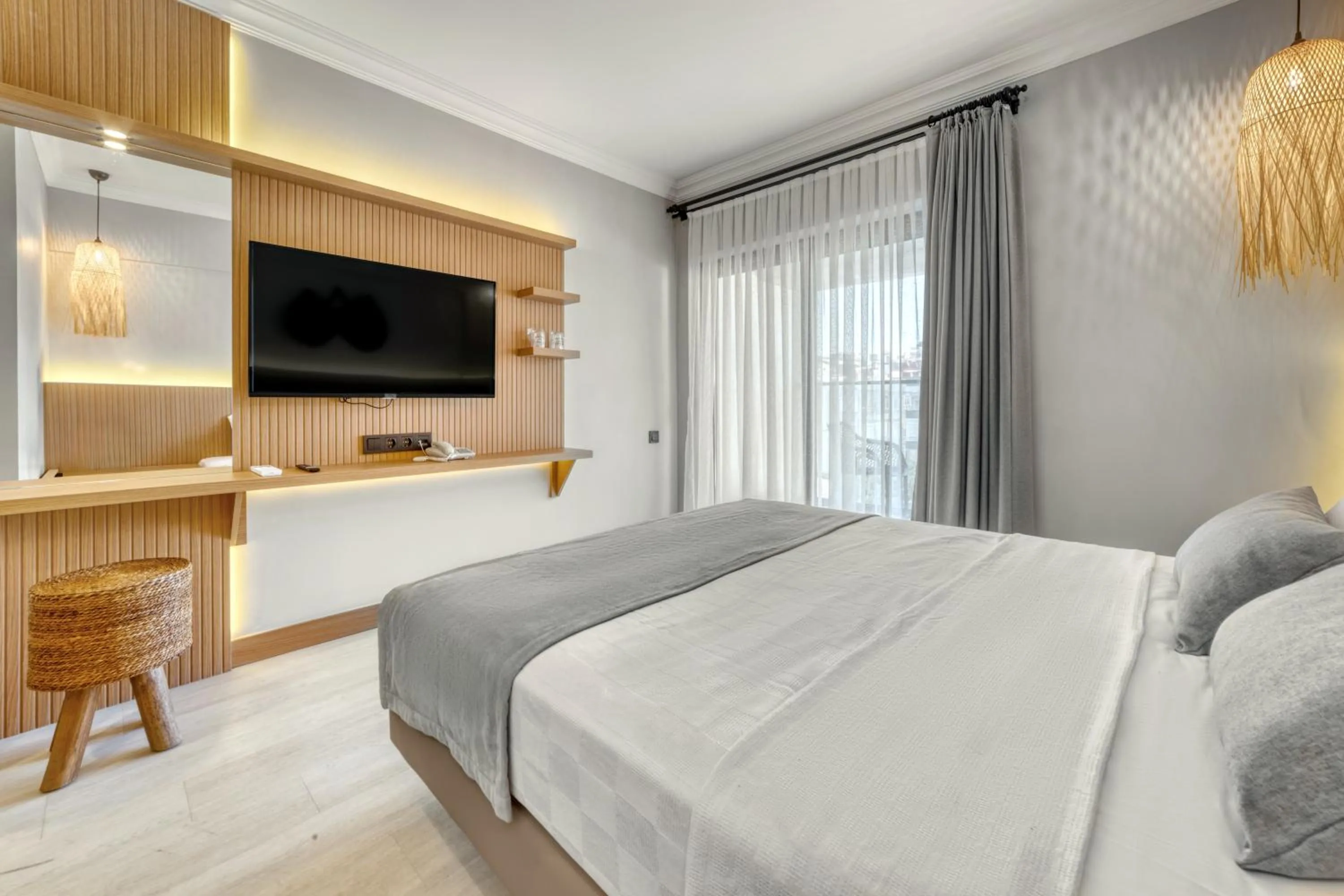 Bed in Hildegard Hotel