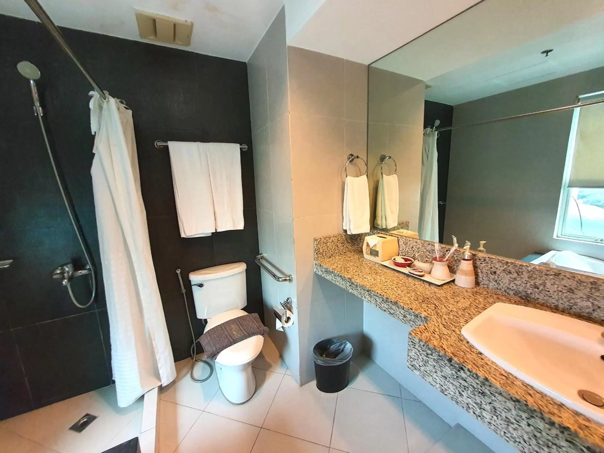 Shower in Festive Hotel Makati