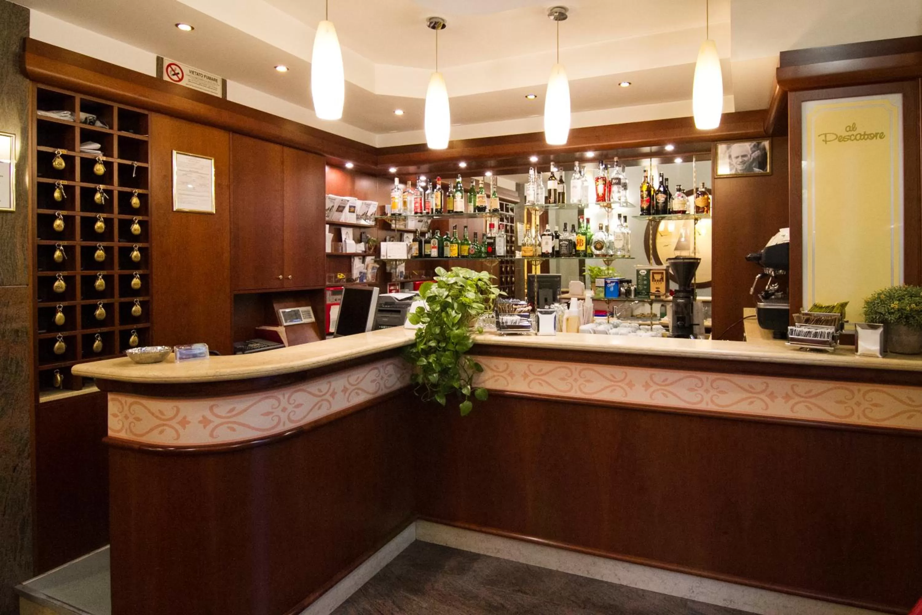 Lounge or bar in Pensione Al Pescatore