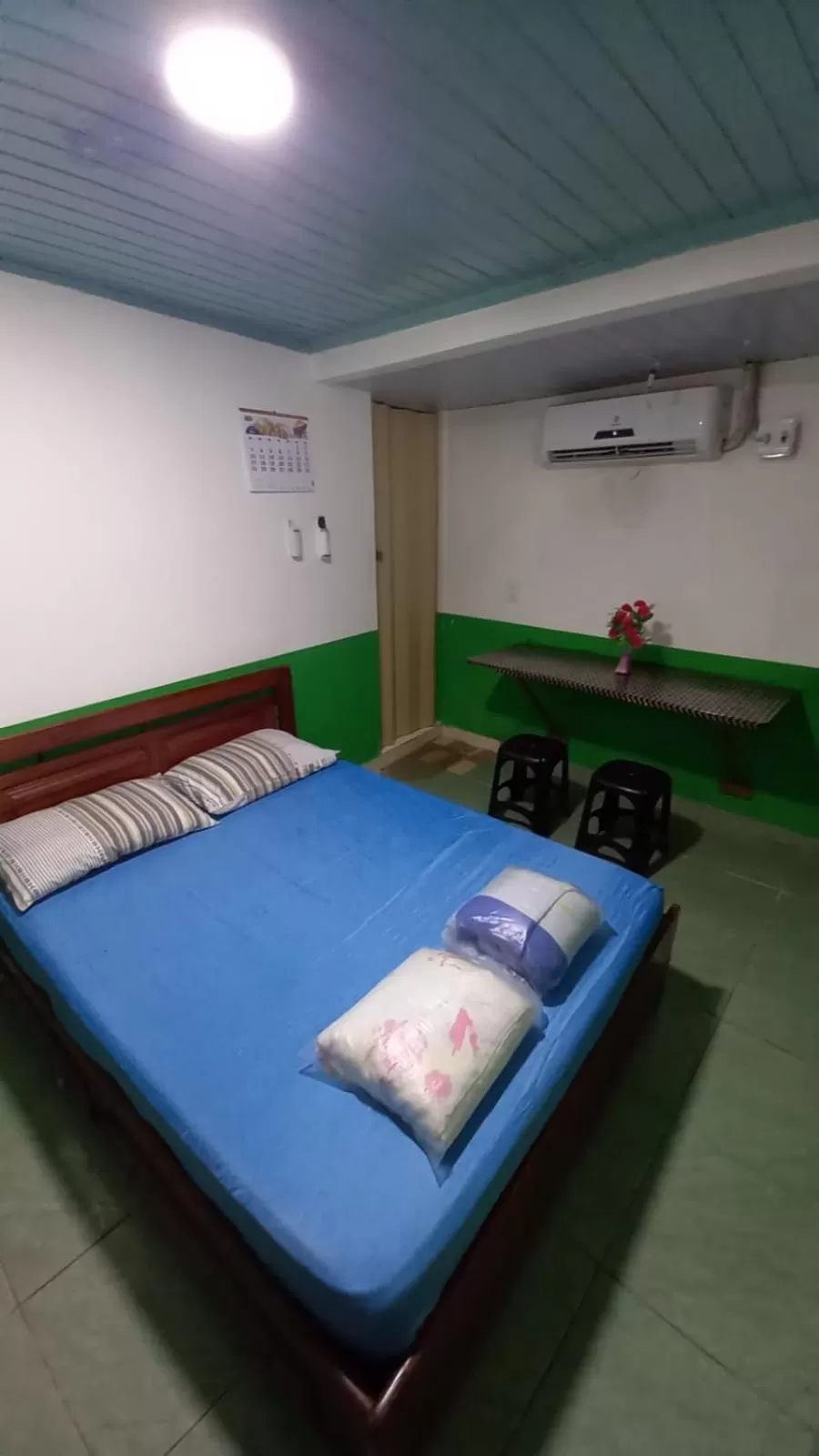 Photo of the whole room, Bed in Apart Hotel-Amazonas Shooping