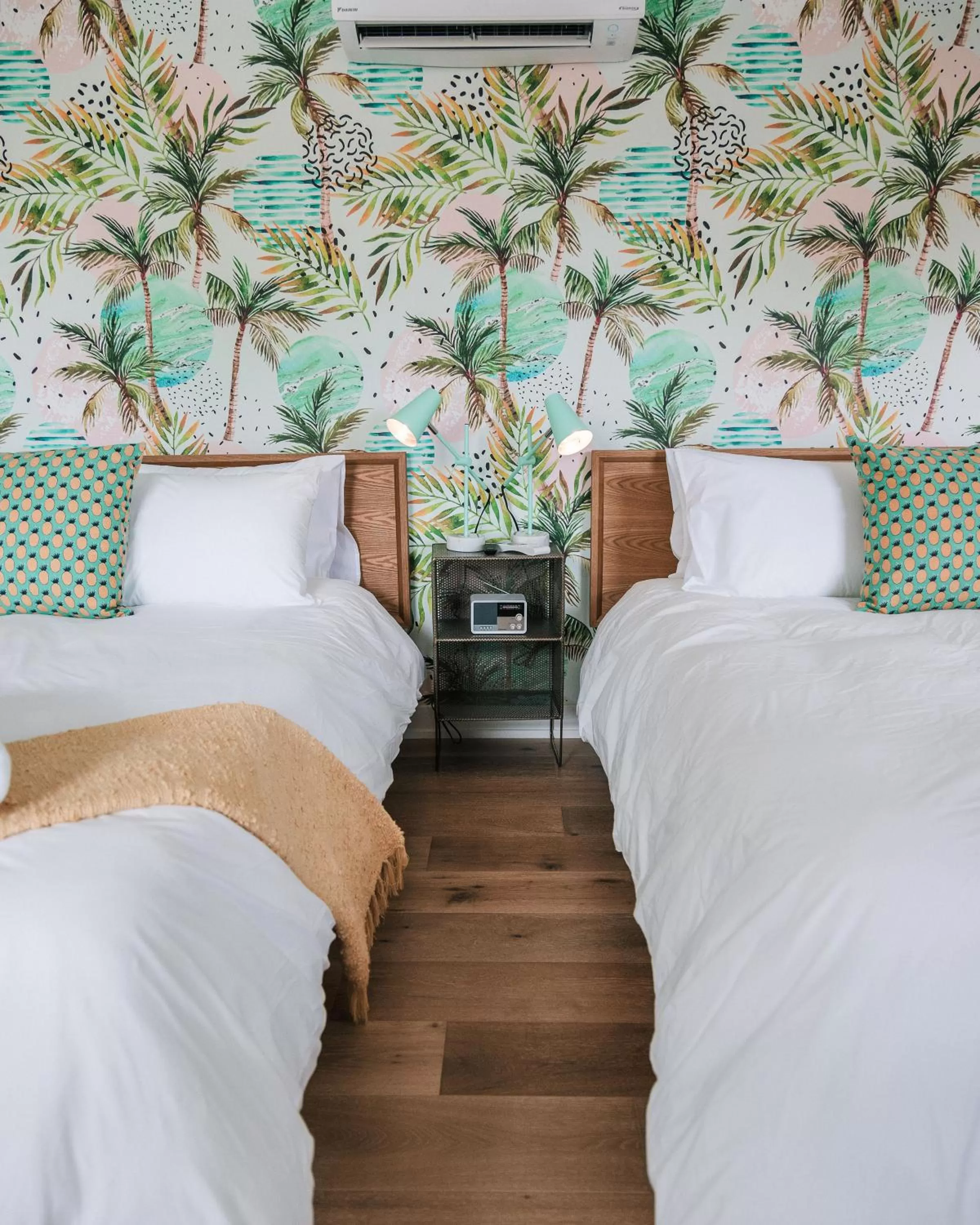 Bed in Penny's Motel