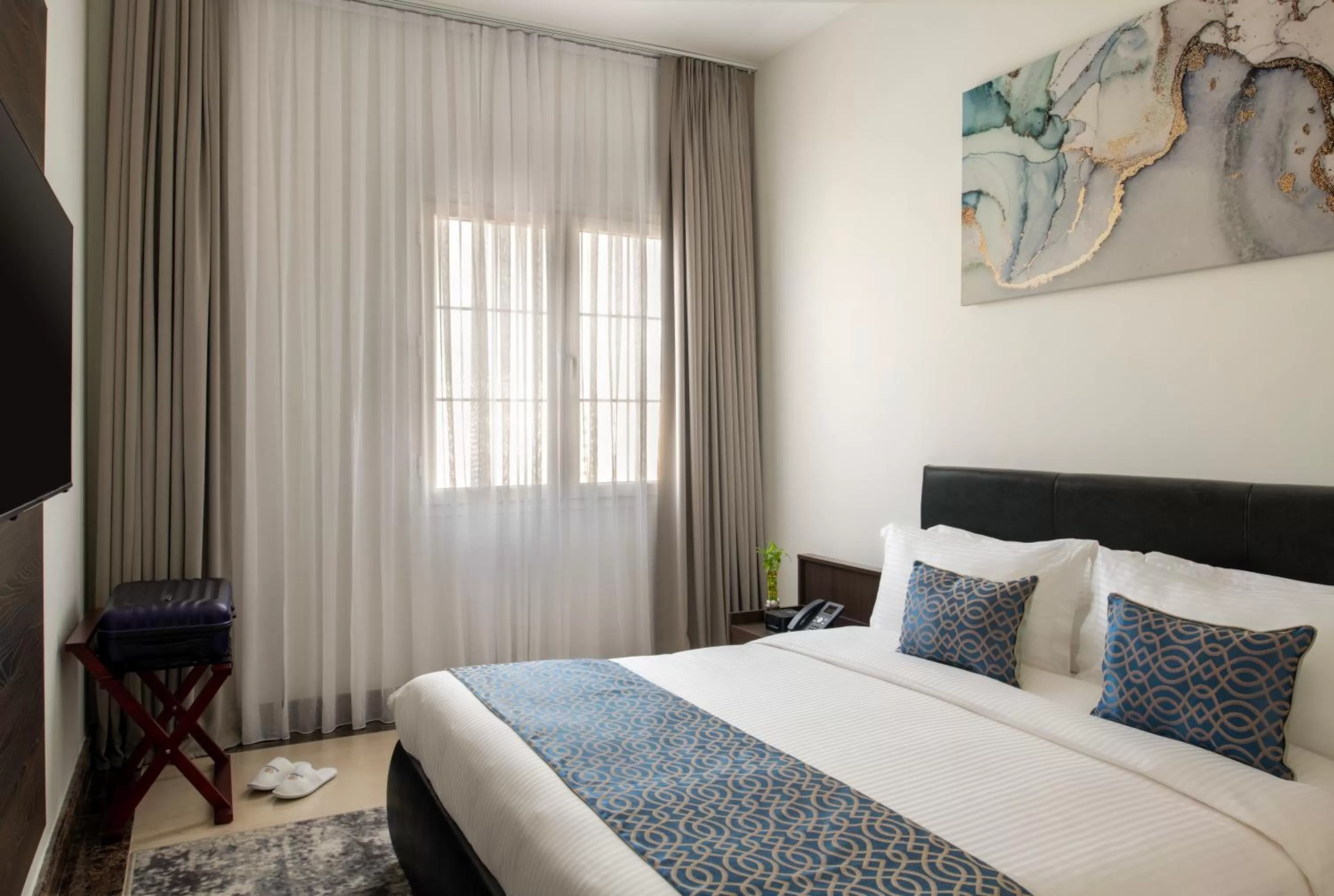 Bedroom, Bed in Somerset Al Mansoura Doha