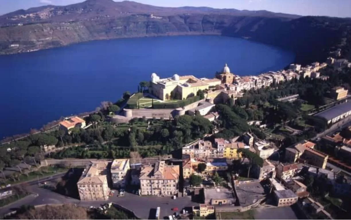 Bird's eye view in Albano Station Rooms