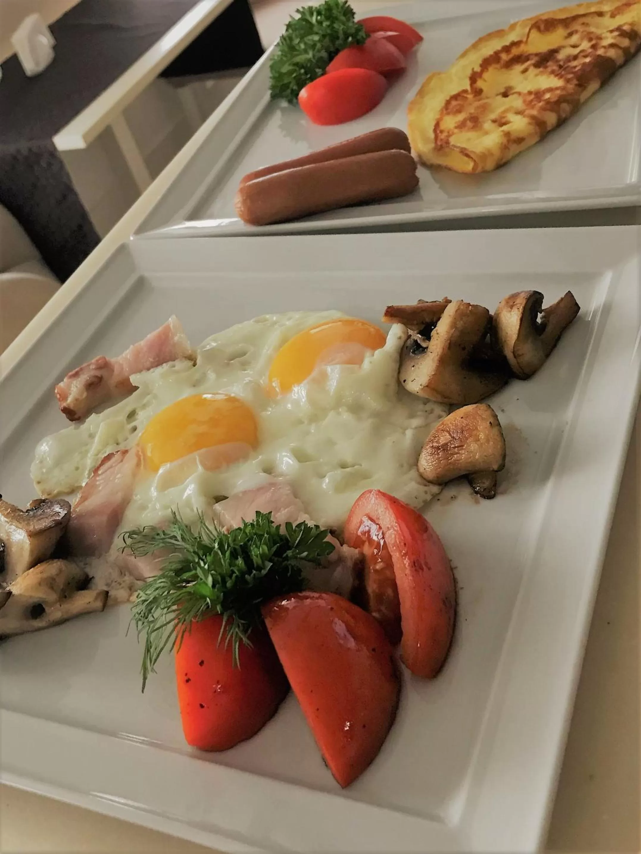 Food close-up in Pletnevskiy Inn