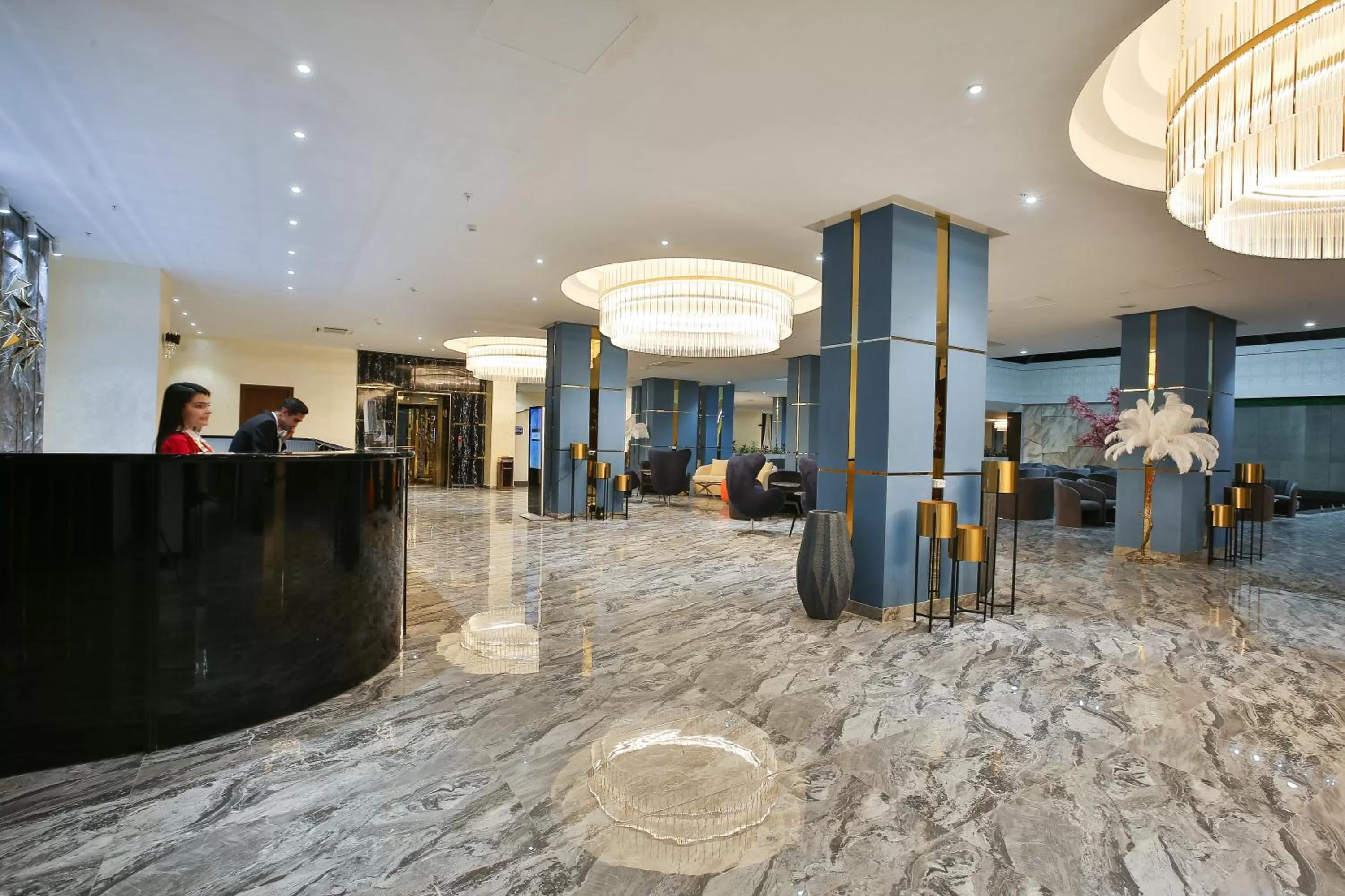 Lobby or reception in Sahid Zarafshon