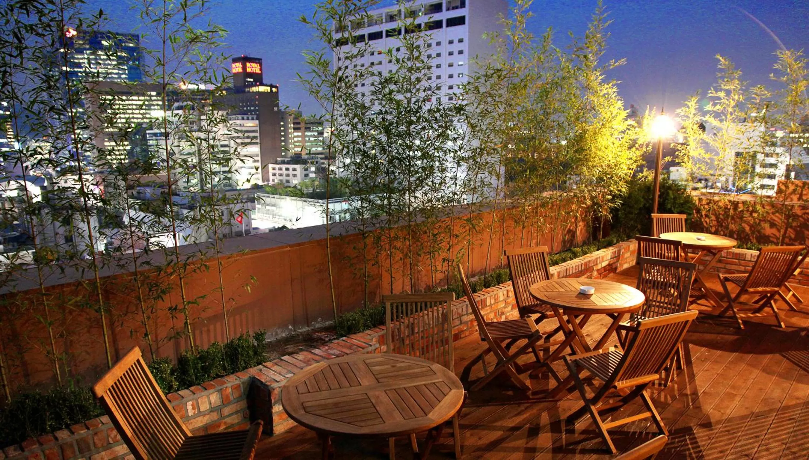 Balcony/Terrace in Hotel Skypark Myeongdong 1