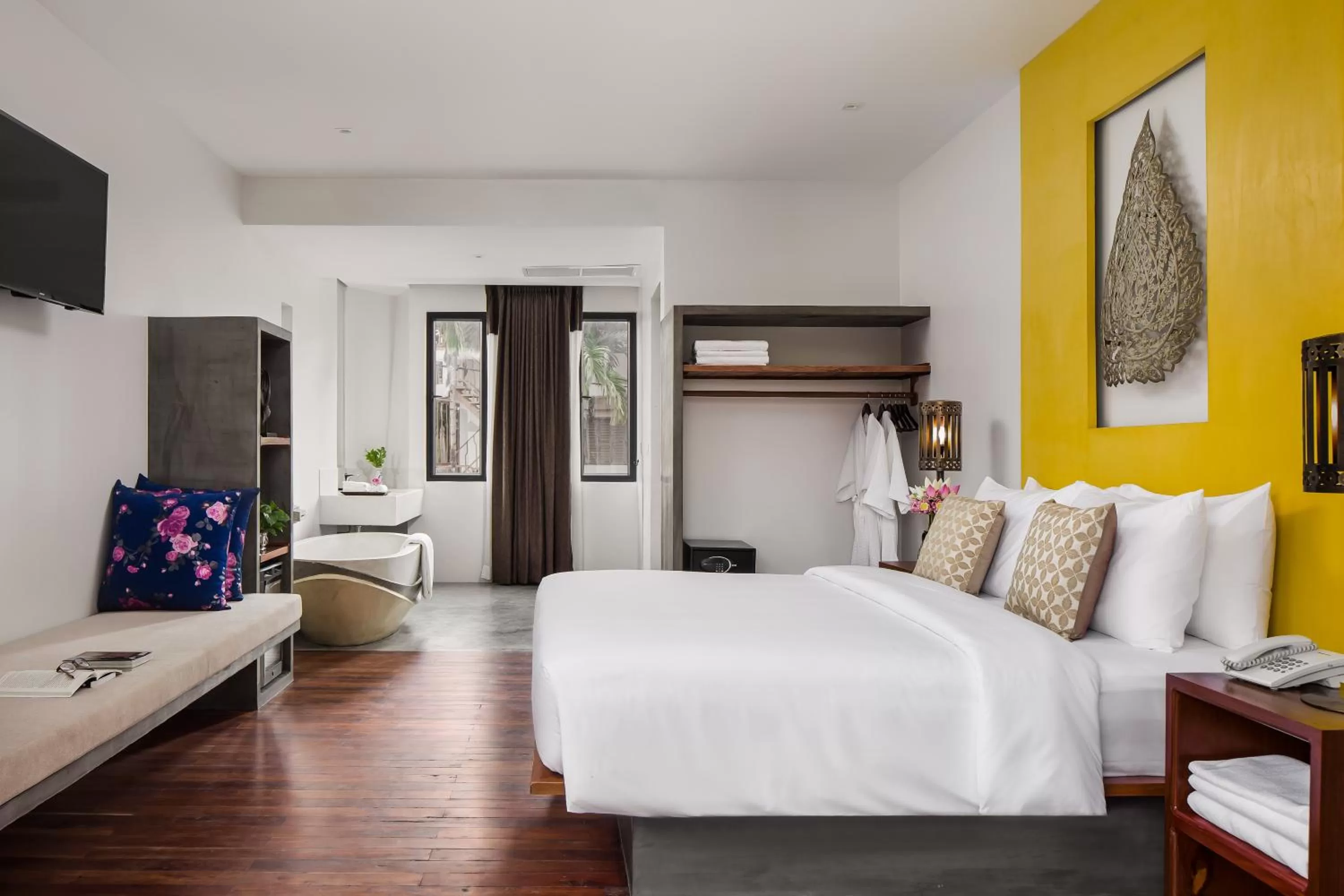 Bedroom, Bed in Siem Reap Palace Hotel & Spa