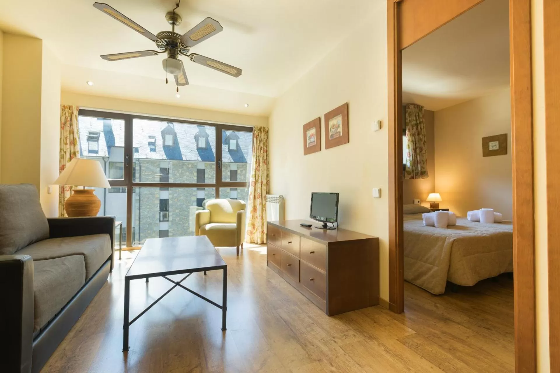 Photo of the whole room, Bed in Aparthotel La Vall Blanca