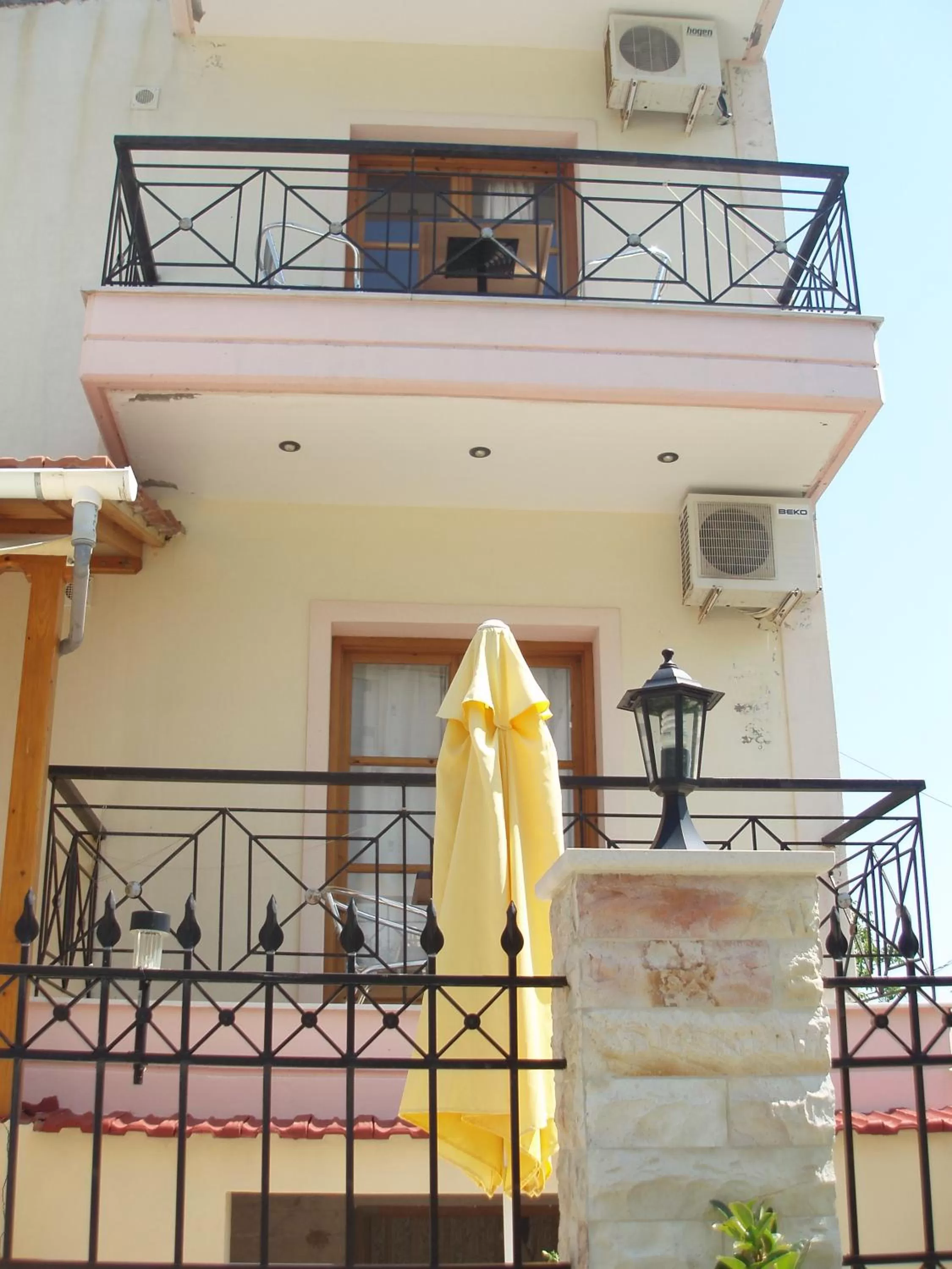 Balcony/Terrace in skiathos studios HL