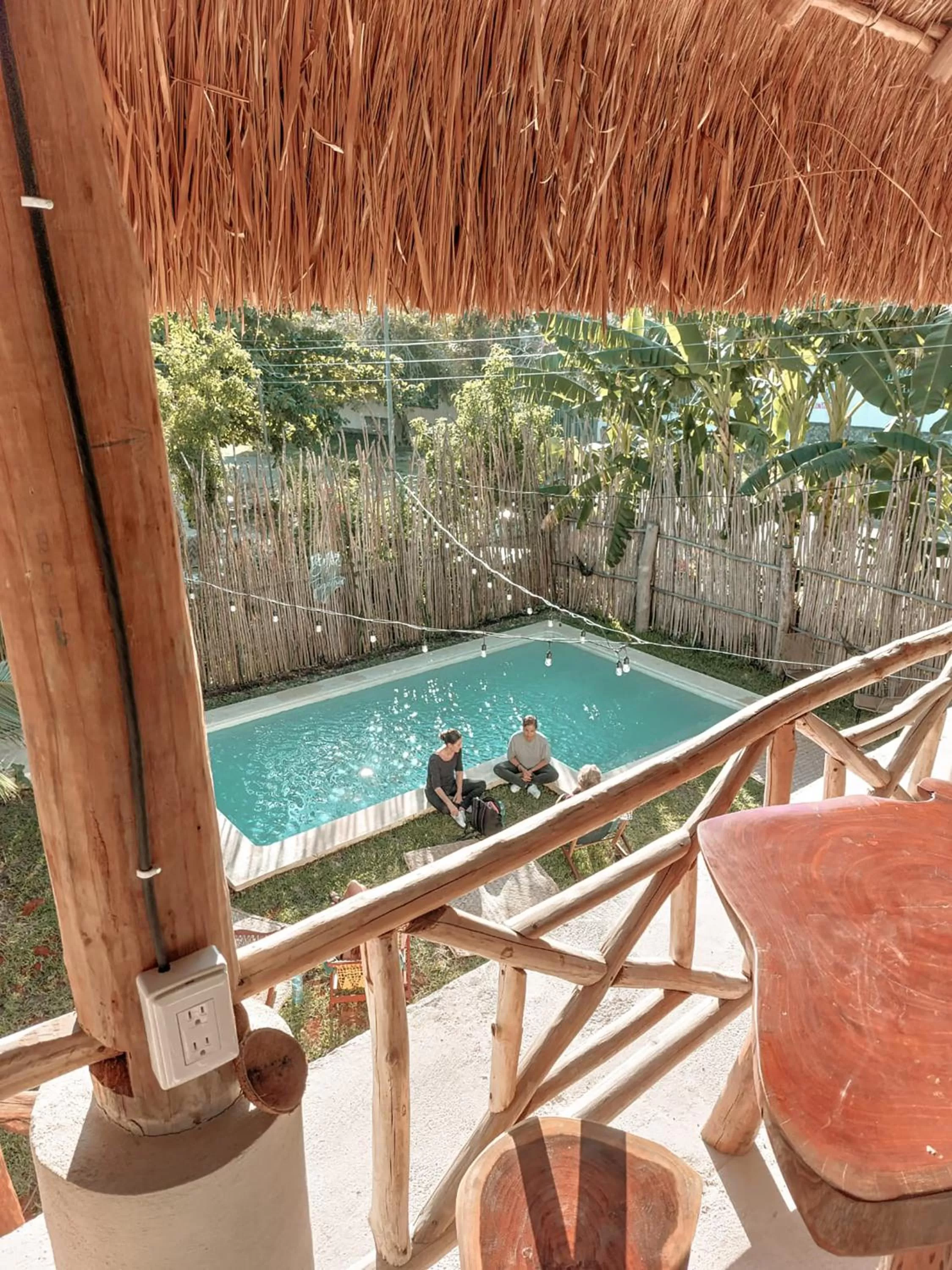 Balcony/Terrace in Hotel Xa´an Bacalar