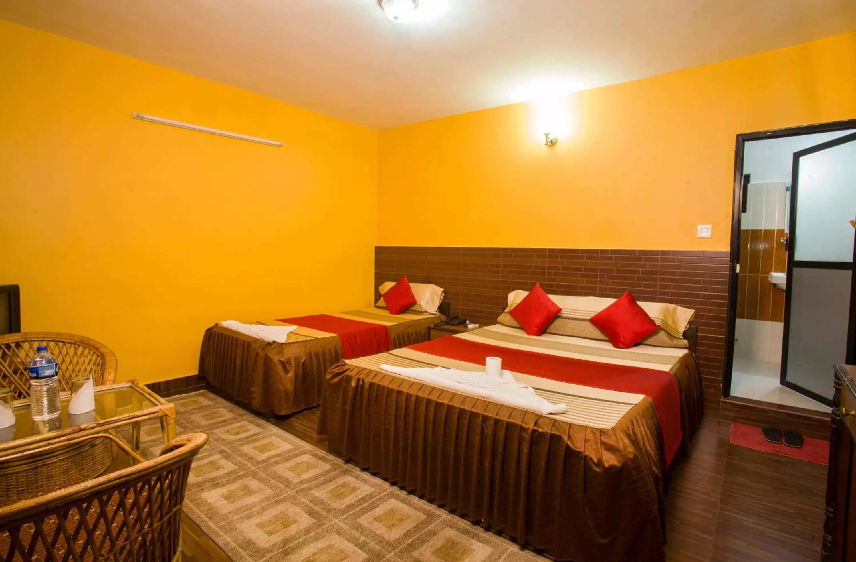 Bedroom, Bed in The North Face Inn