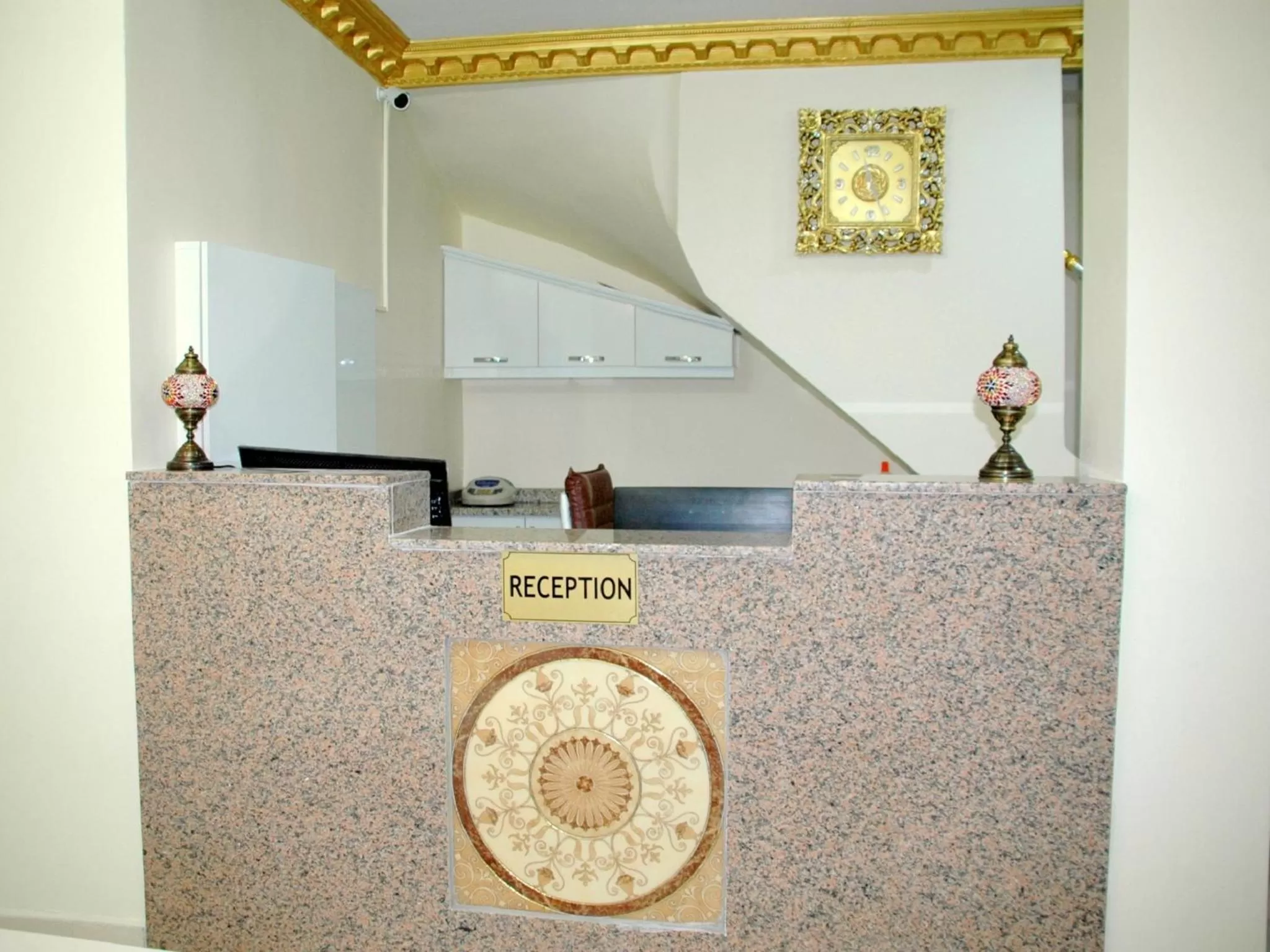 Lobby or reception in Tolga Hotel