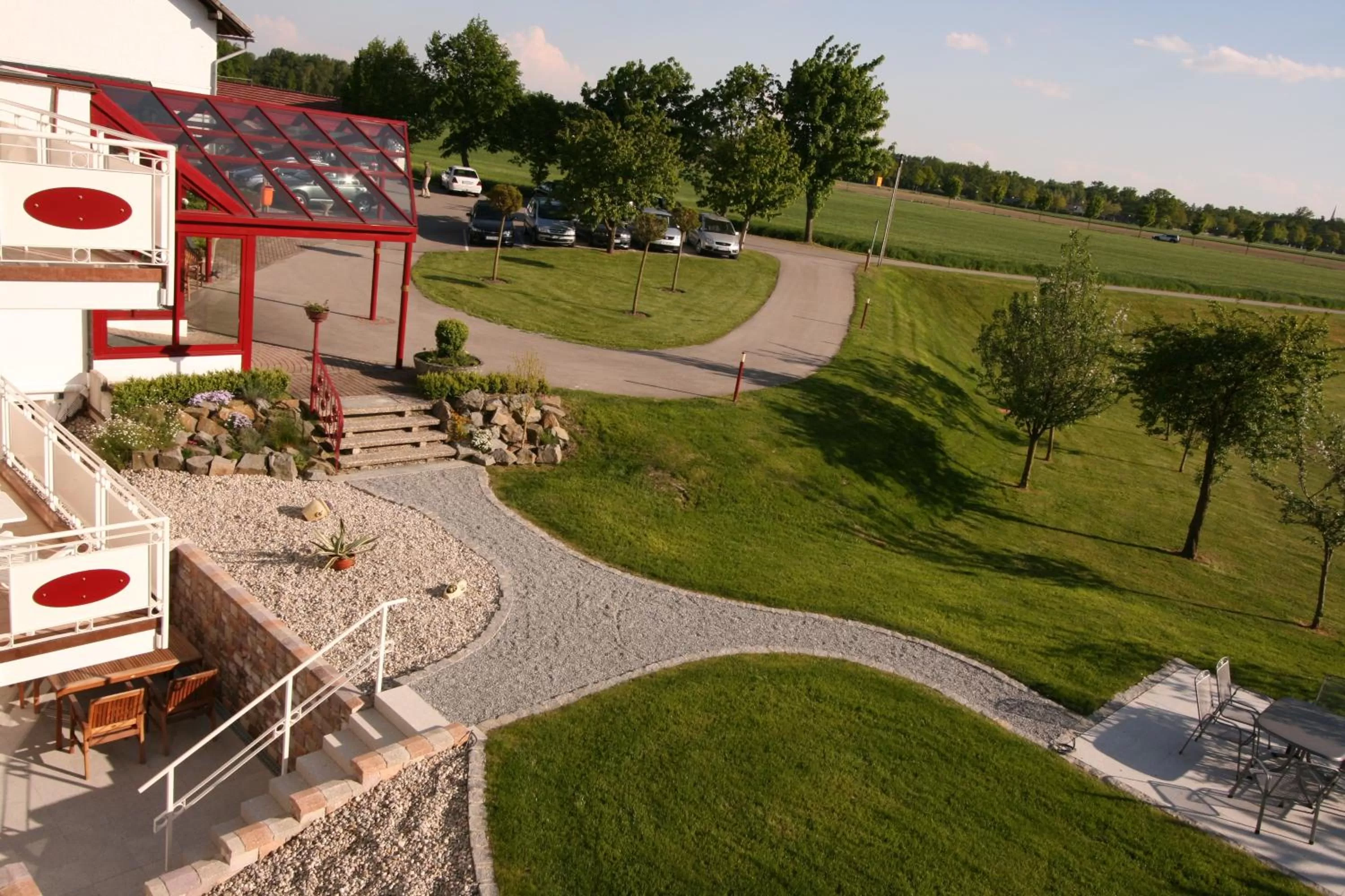 Garden in Hotel Pension Fent