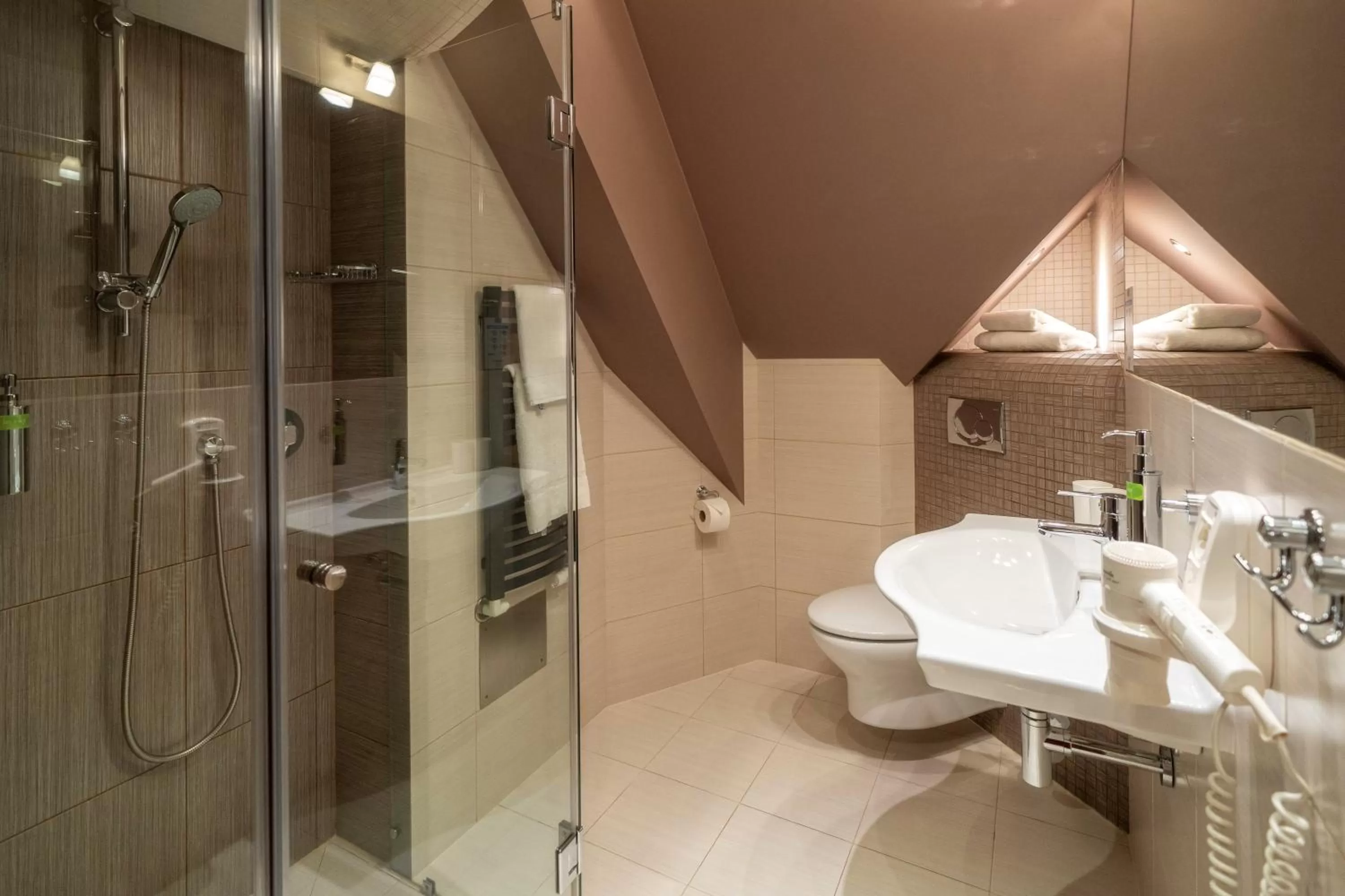 Toilet, Bathroom in Pokoje w Oberży Czarny Groń