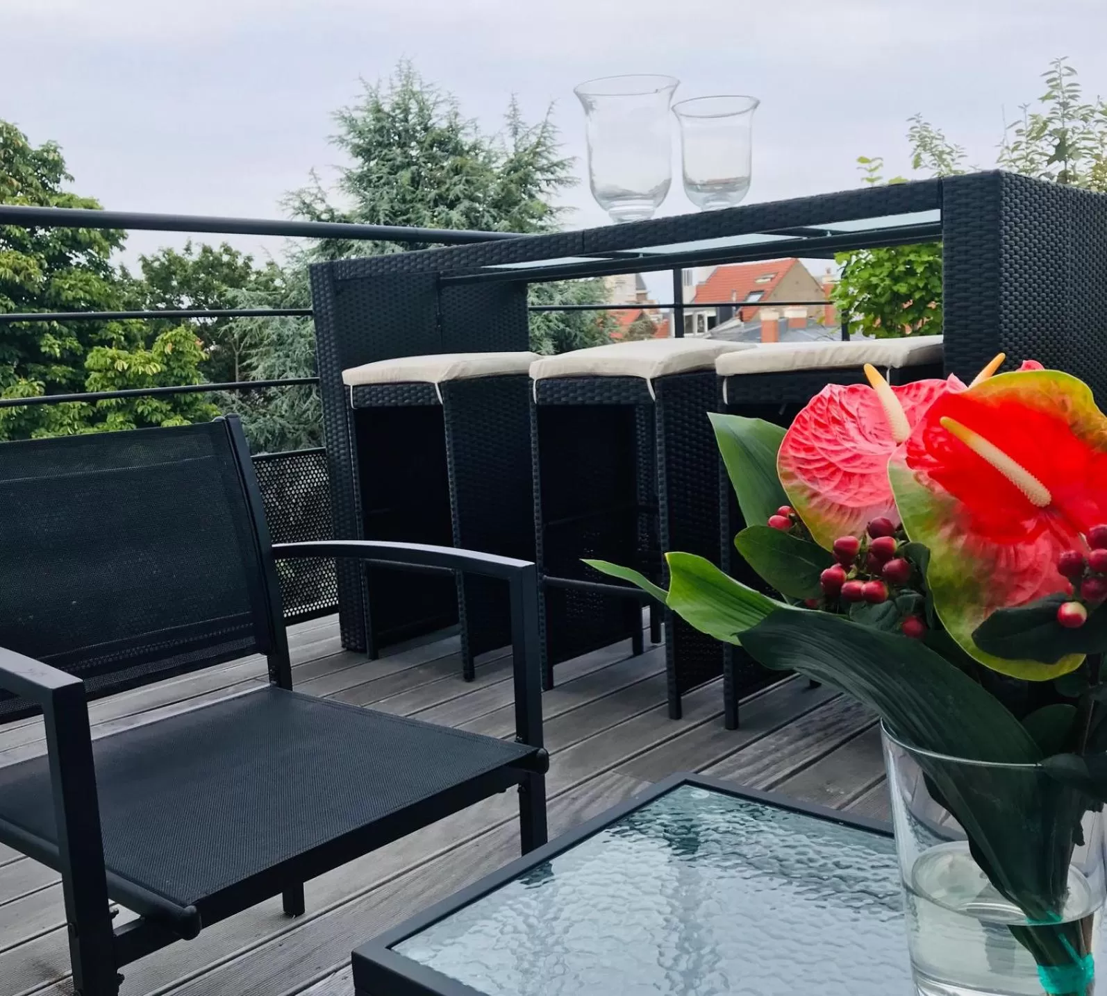 Balcony/Terrace in B&B Suites 124