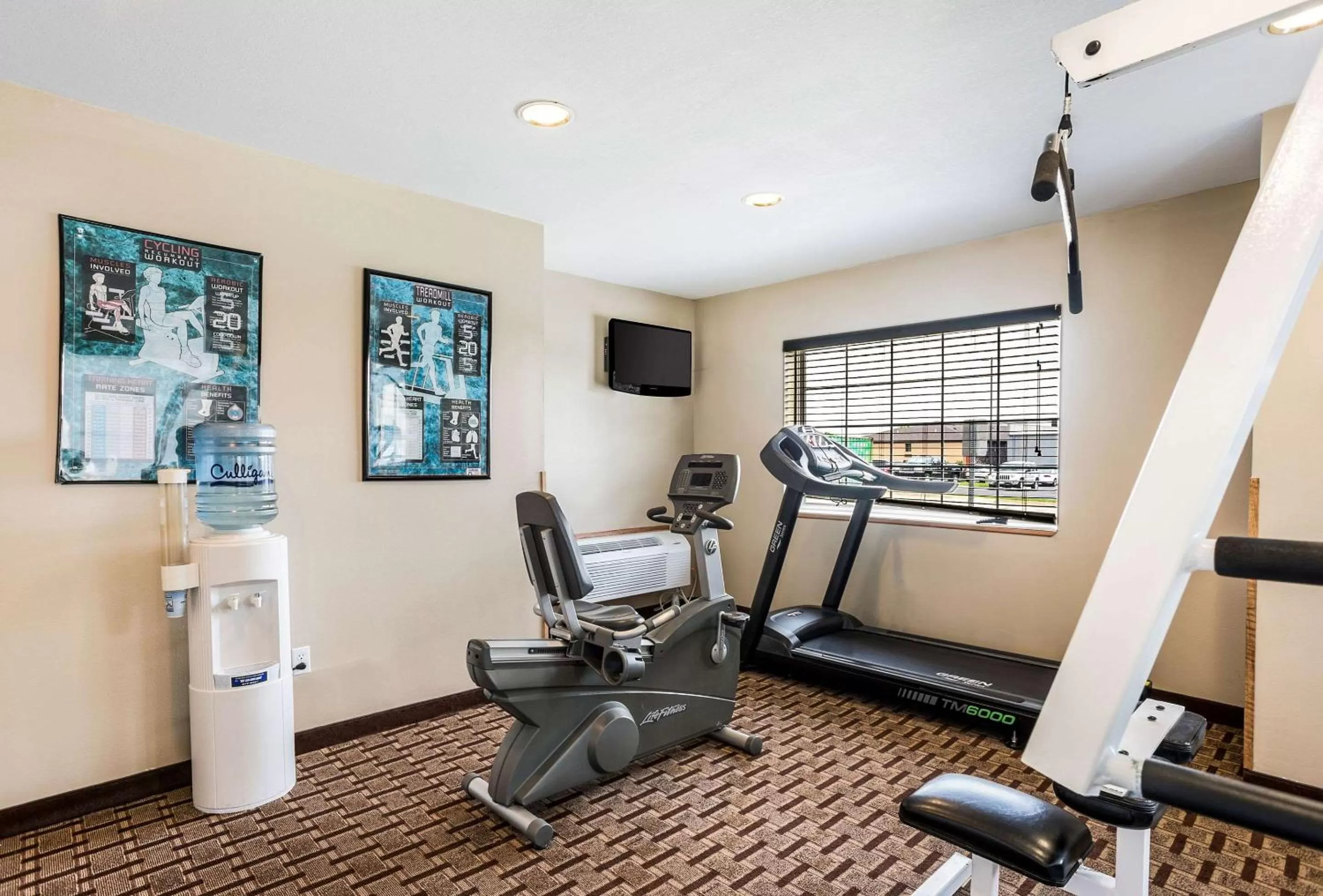 Fitness centre/facilities in MainStay Suites Cedar Rapids North - Marion