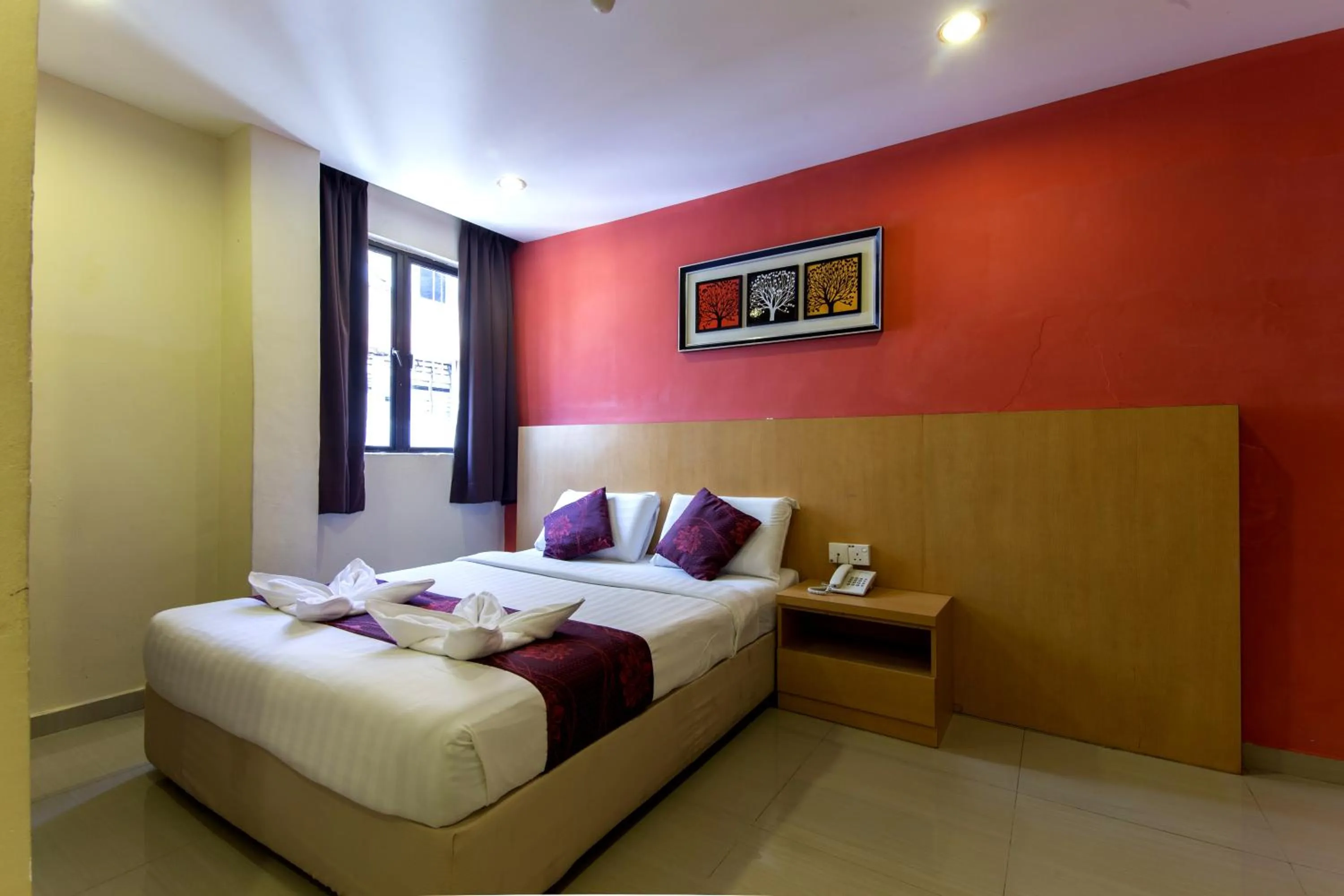 Bed in Signature Hotel KL Sentral