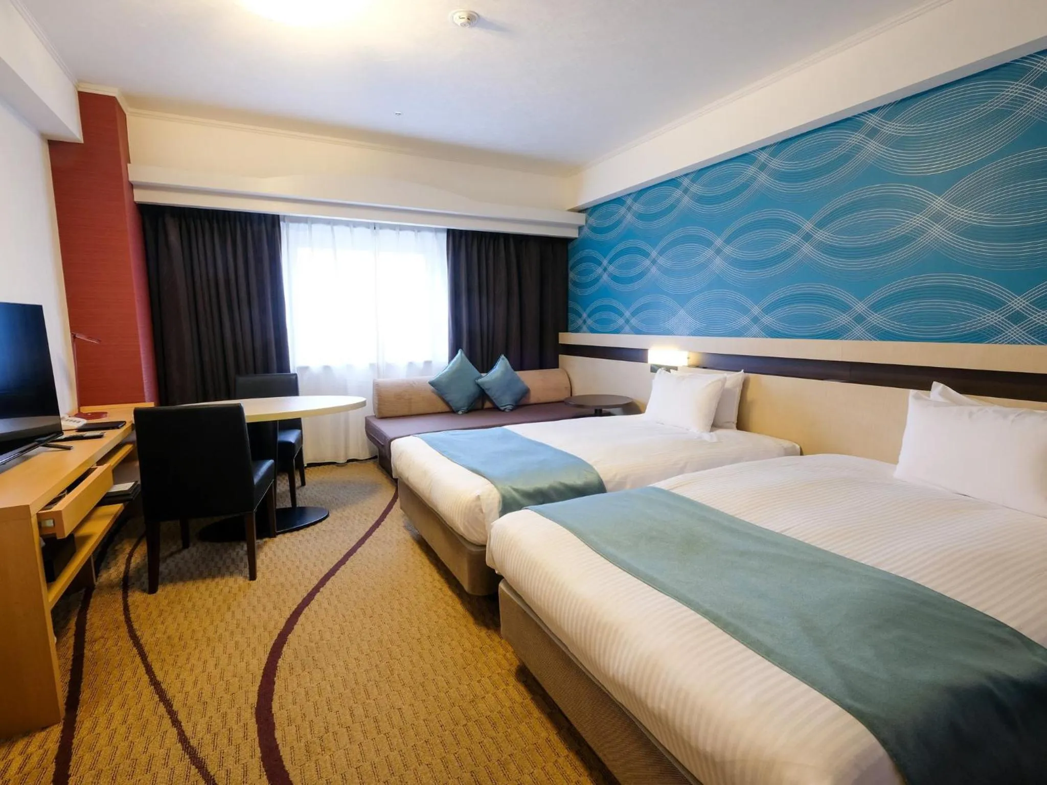 View (from property/room), Bed in Hotel Buena Vista