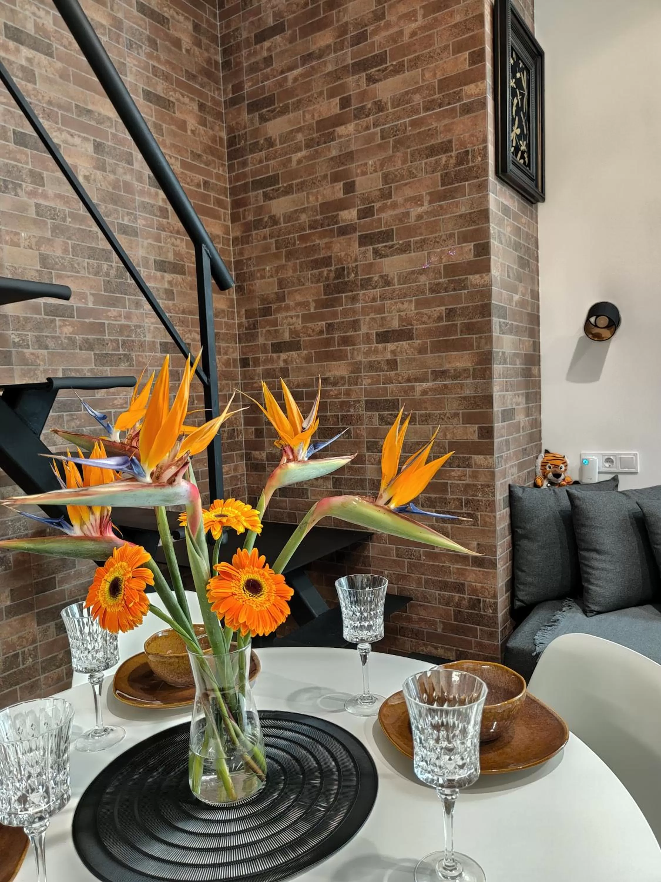 Seating area in Hlius Brand New Apartments