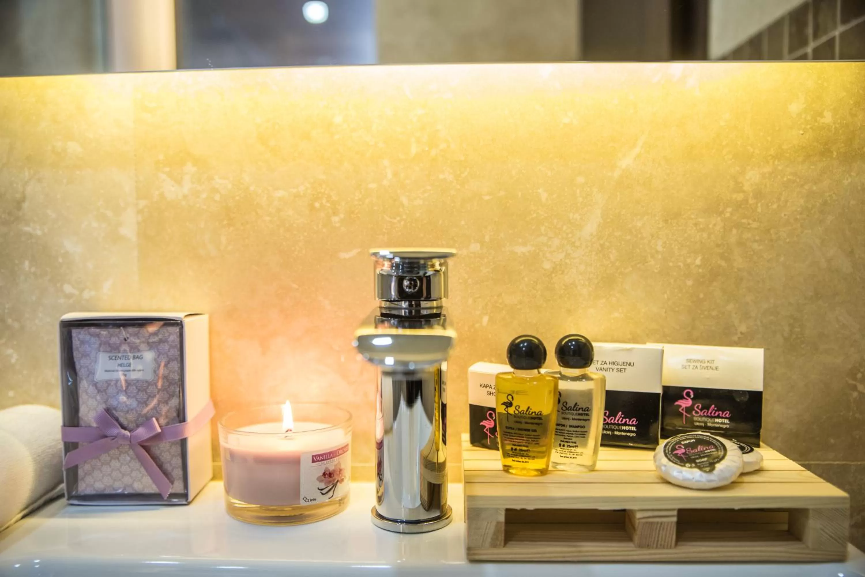 Property logo or sign in Boutique Hotel "Salina"