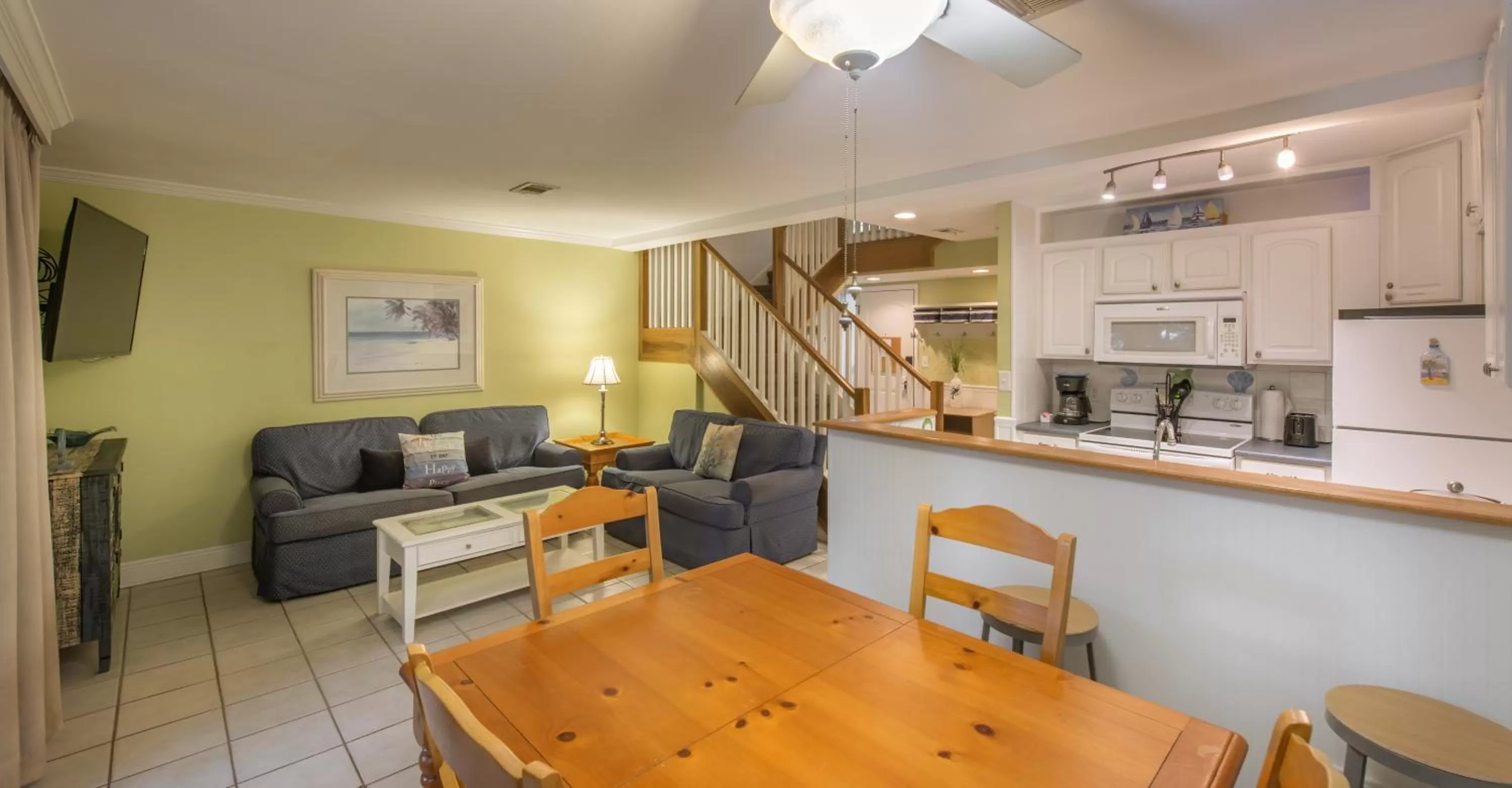 Kitchen or kitchenette in Villas by the Sea Resort & Conference Center