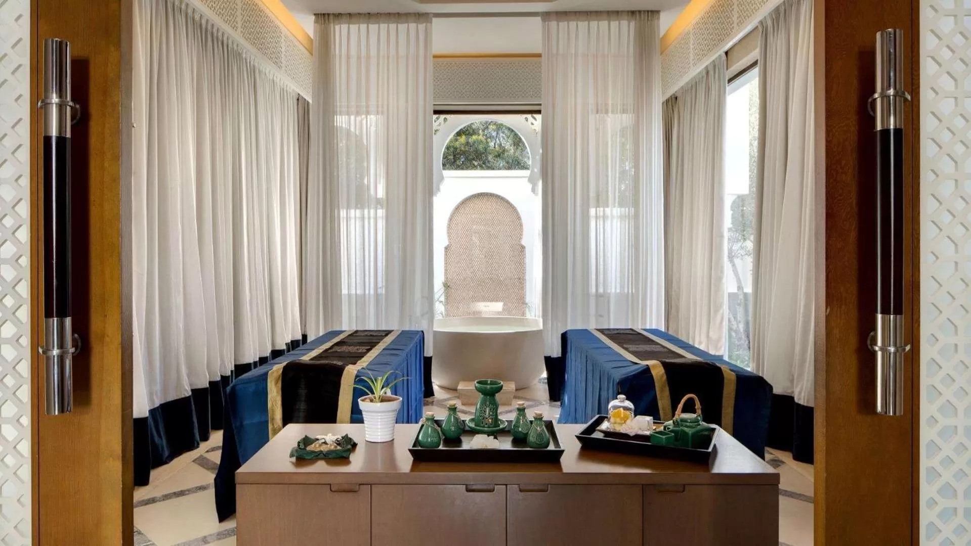 Spa and wellness centre/facilities in Banyan Tree Tamouda Bay