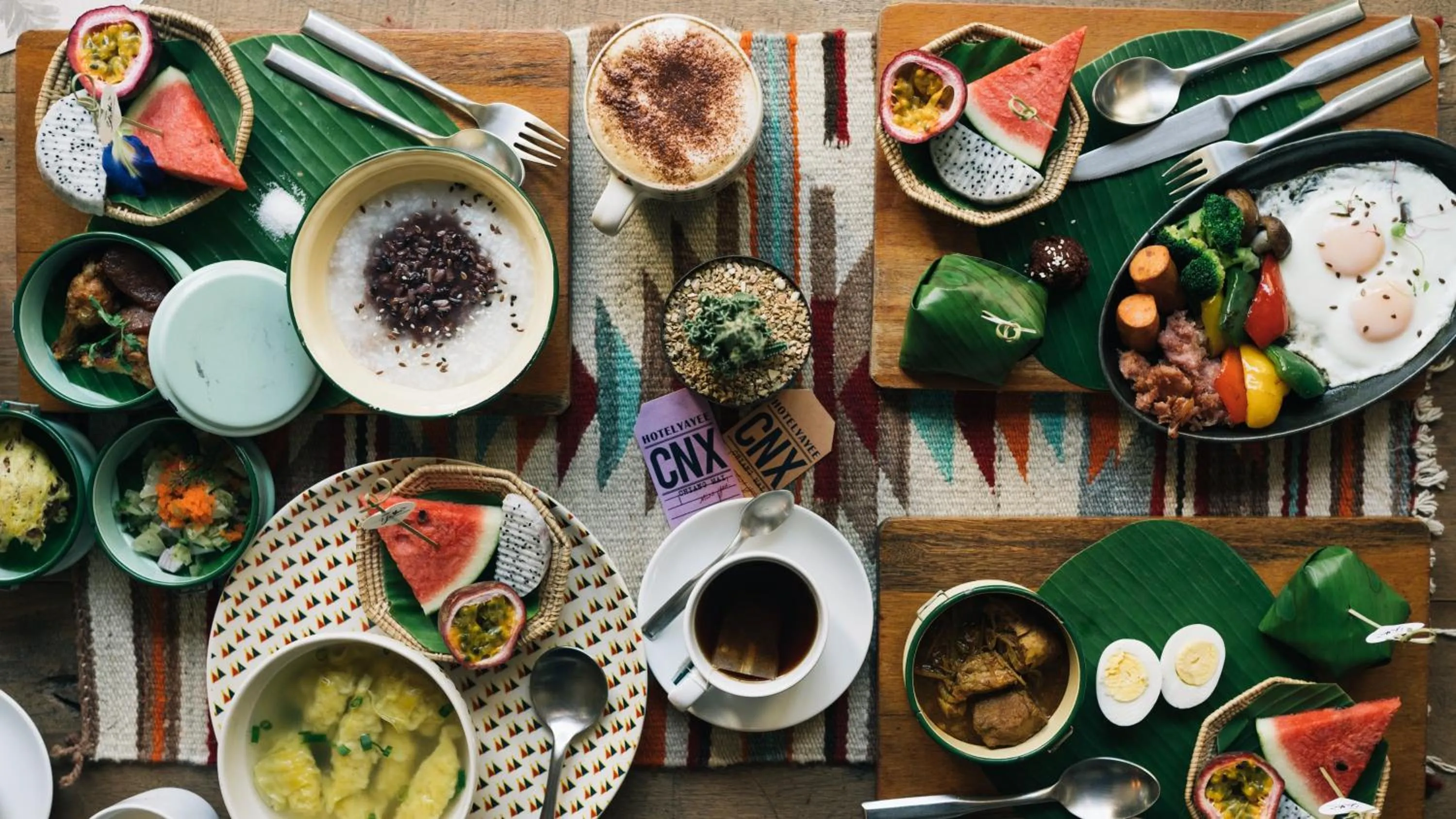 Food and drinks in Hotel Yayee