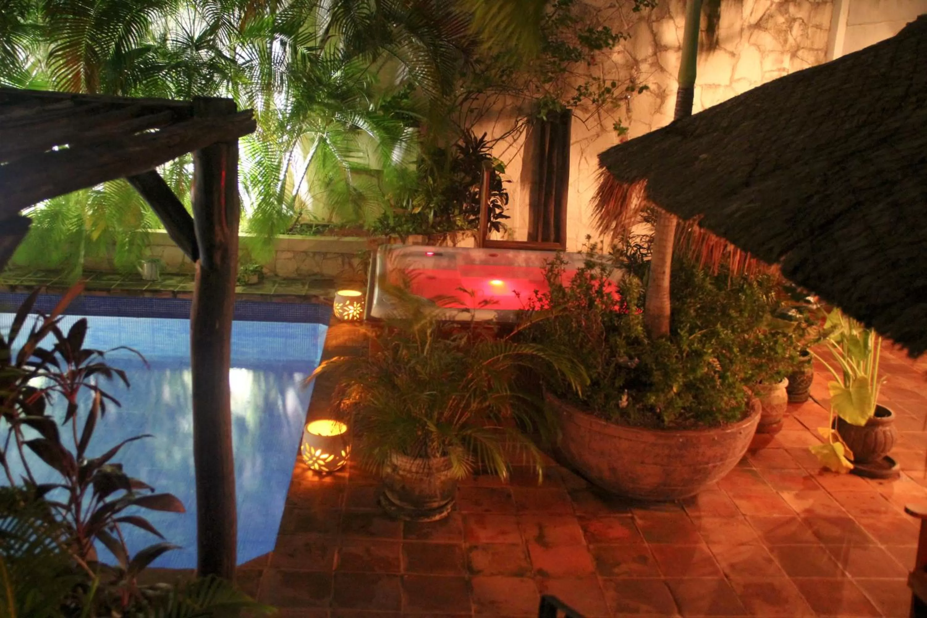 Pool view in La Pasion Colonial Hotel Boutique By Bunik