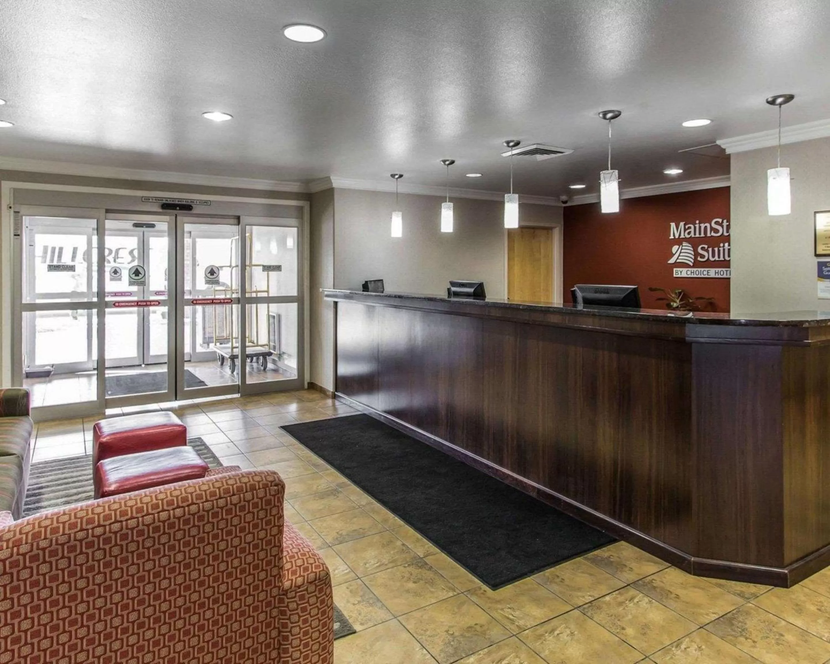 Lobby or reception in MainStay Suites Casper
