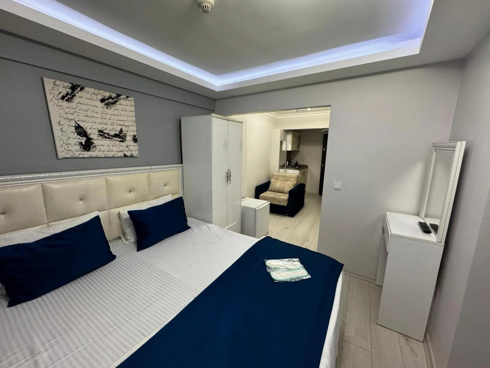Bed in Taksim Istiklal Suites