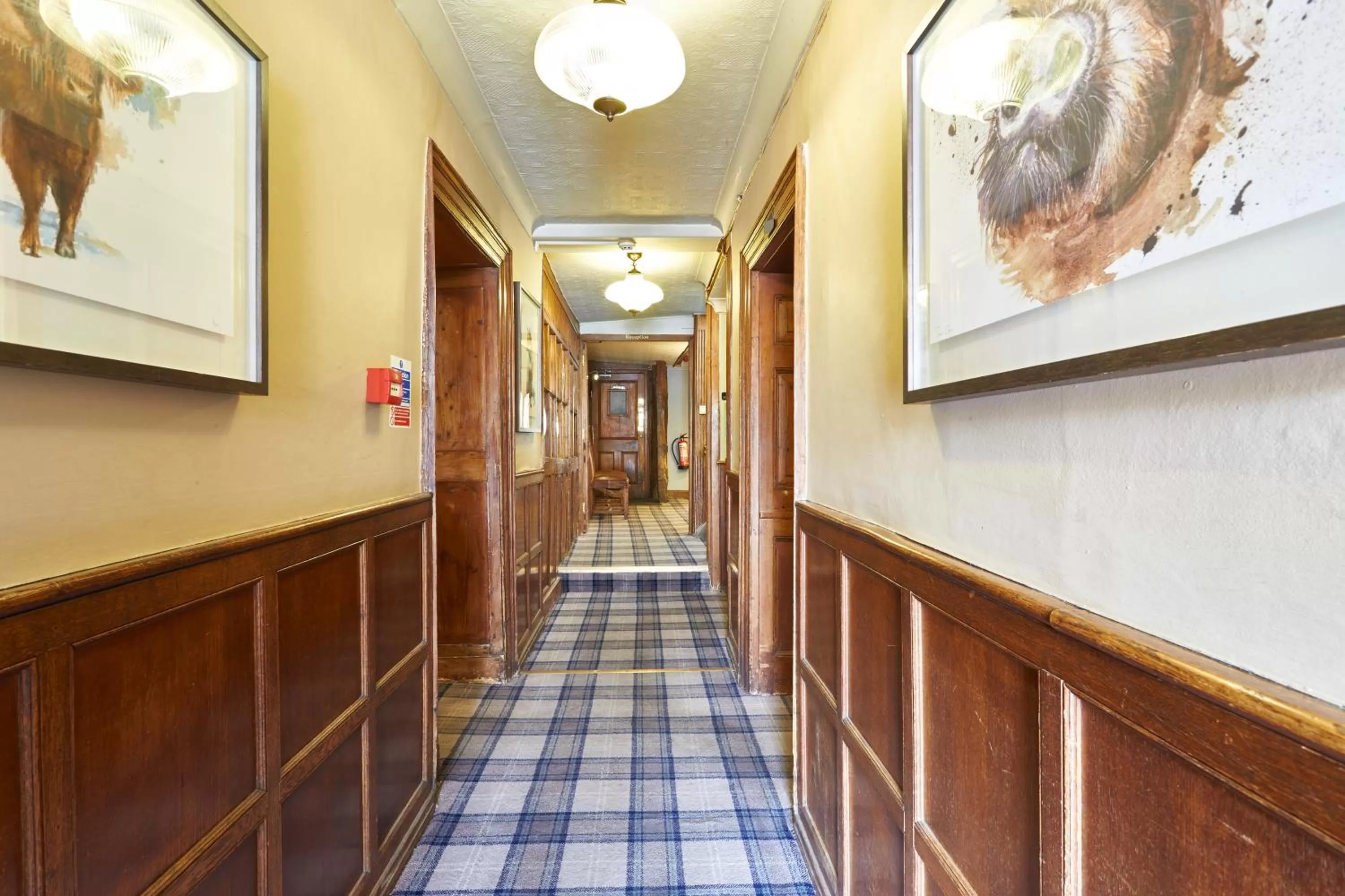Lobby or reception in Redesdale Arms Hotel