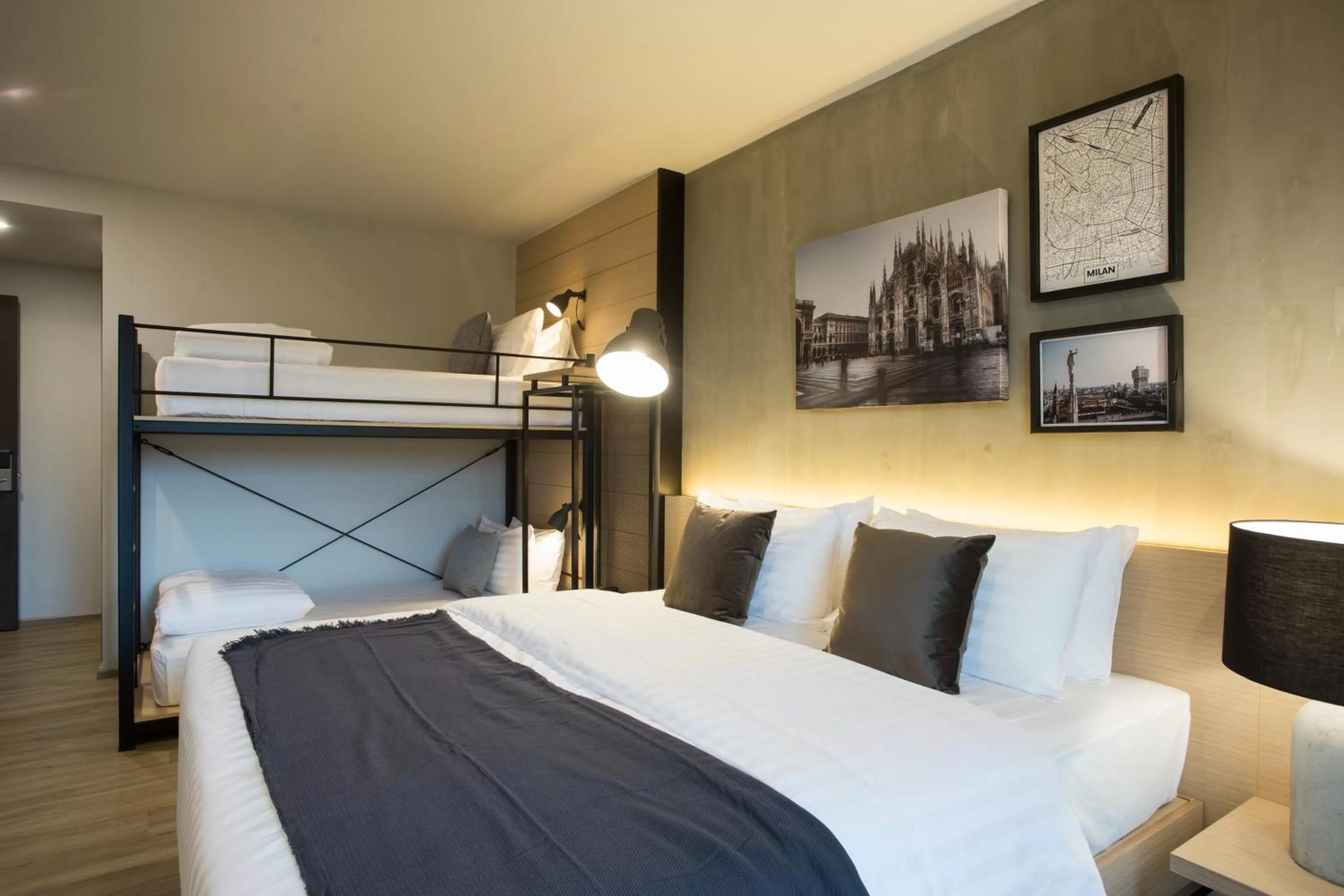 Photo of the whole room, Bed in The Journey Hotel Bangna