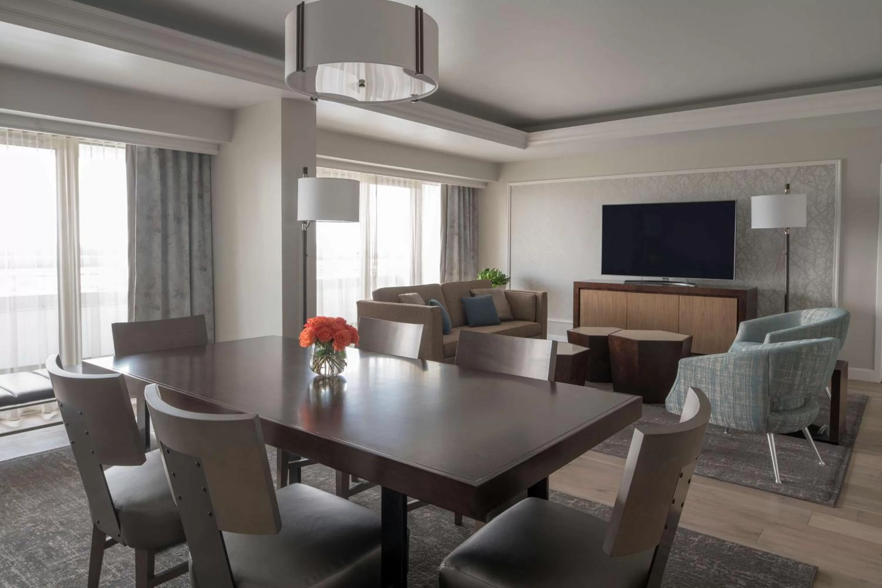 Bedroom in Hyatt Regency Orlando International Airport Hotel